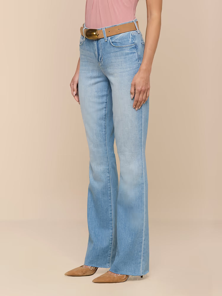 L'AGENCE Ruth Straight-Leg Jean in Pacific