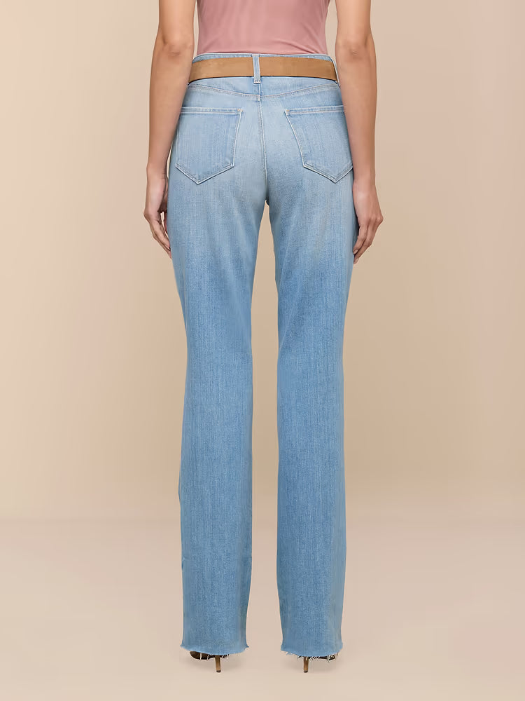 L'AGENCE Ruth Straight-Leg Jean in Pacific