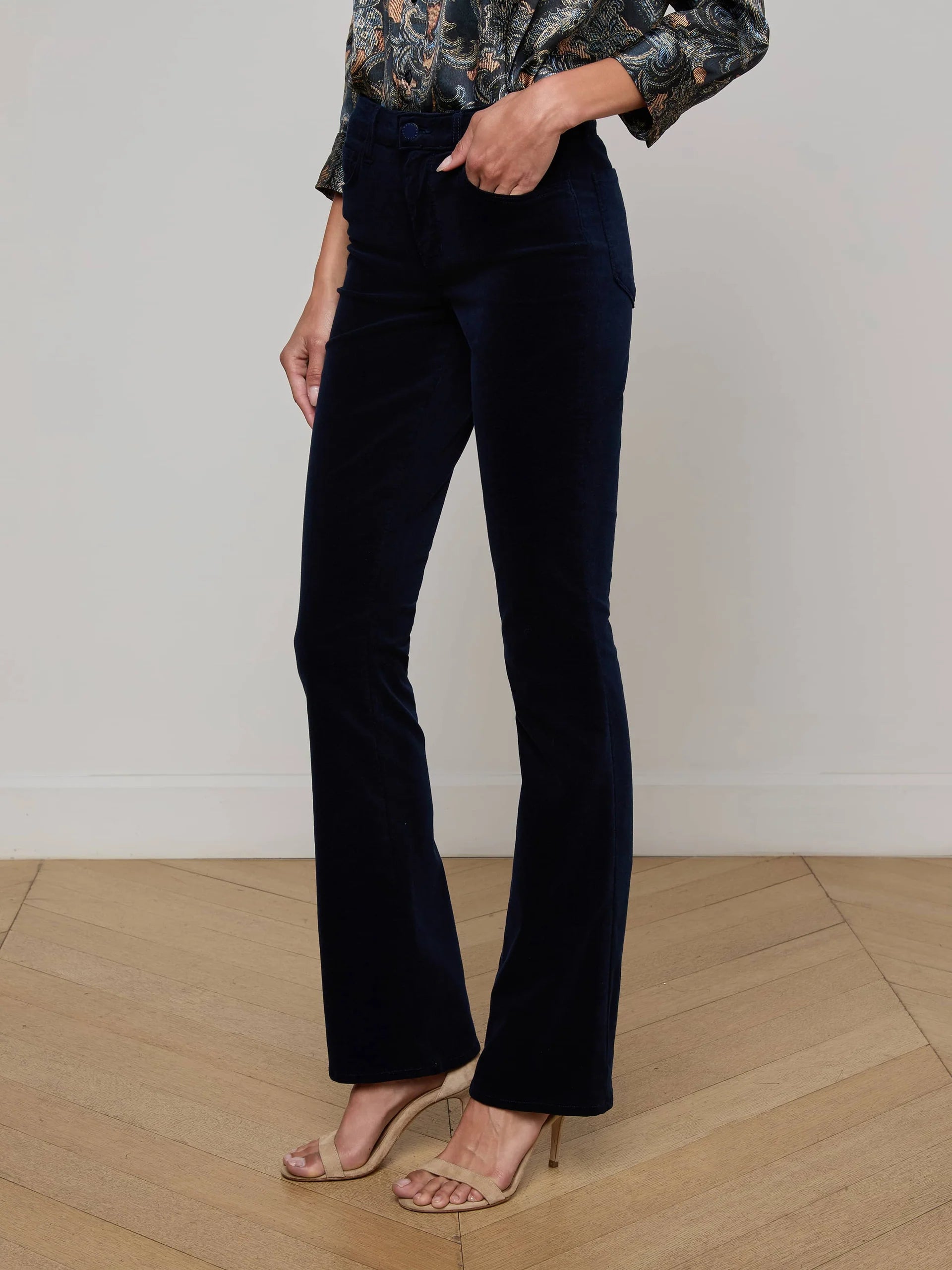 L'AGENCE Stevie High Rise Straight Pant