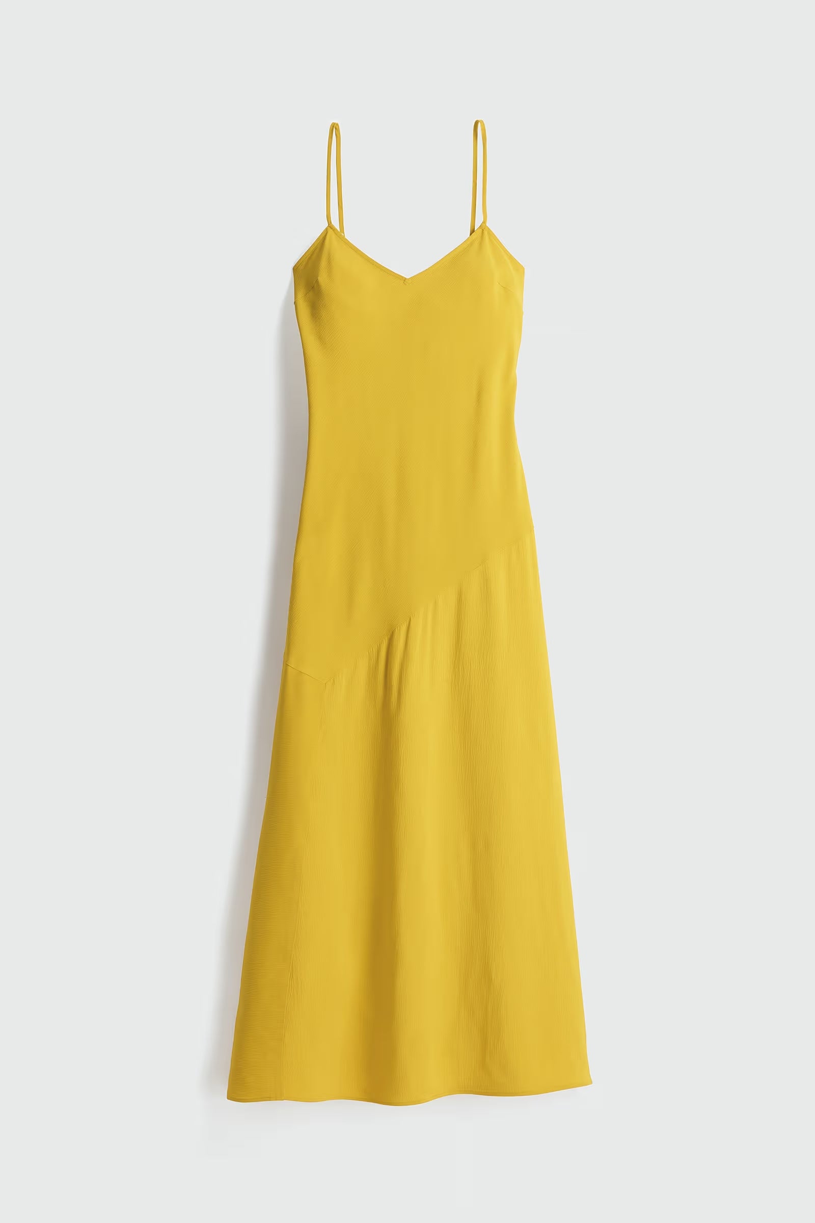 Apiece Apart Kasimira Bias Slip Dress in Goldenrod
