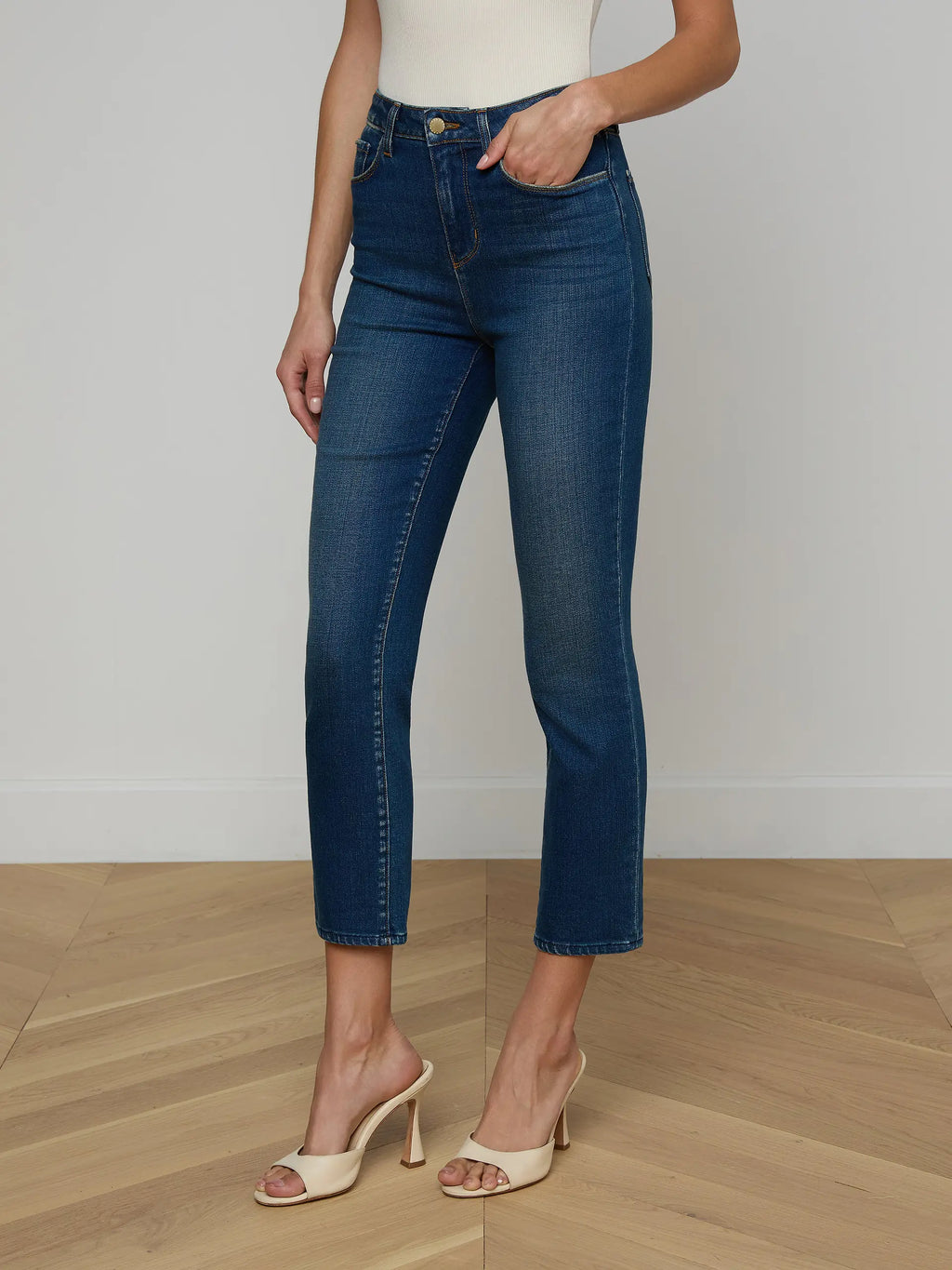 L'AGENCE Celestia Ultra High-Rise Slim Pants
