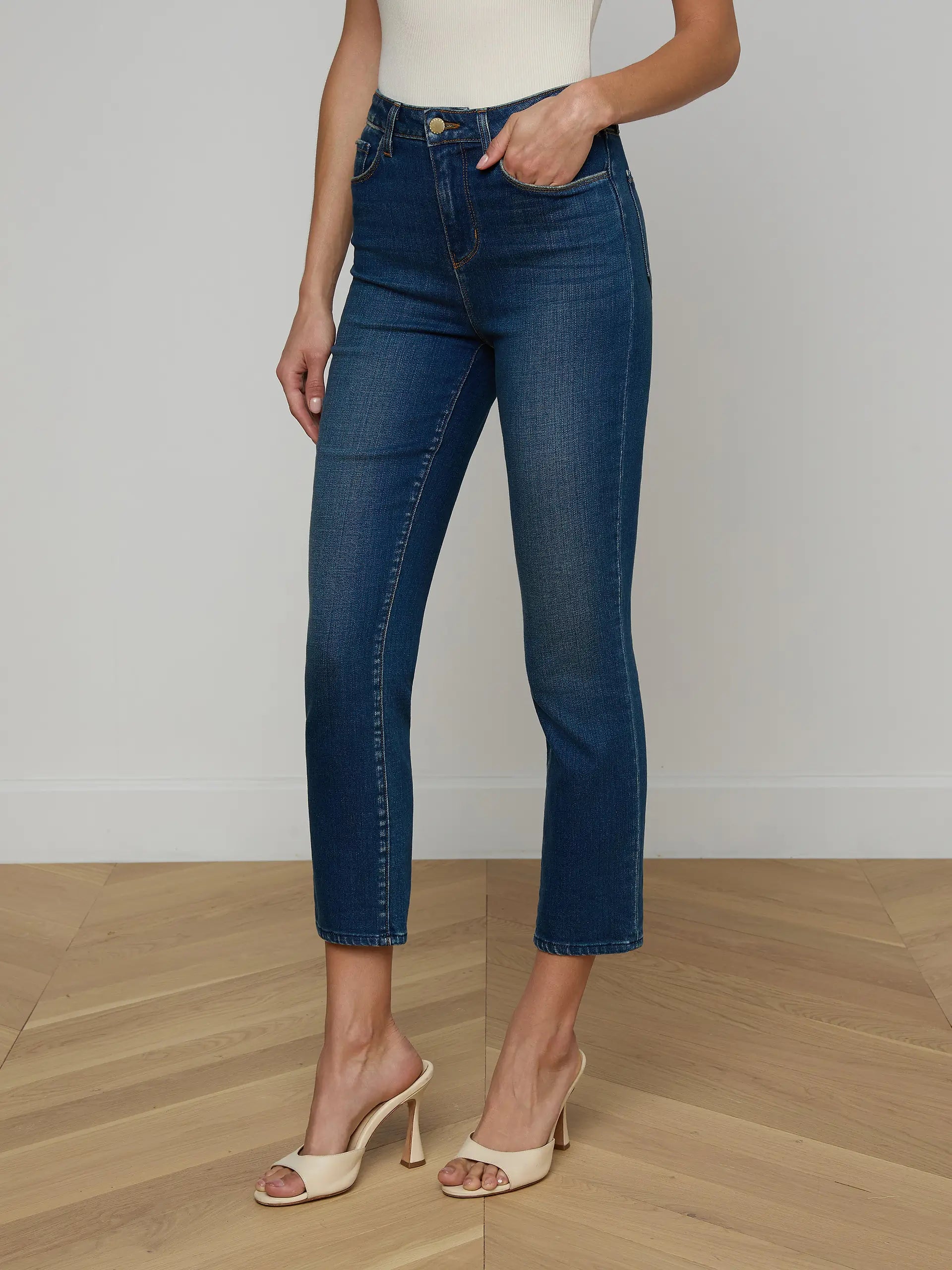 L'AGENCE Celestia Ultra High-Rise Slim Pants