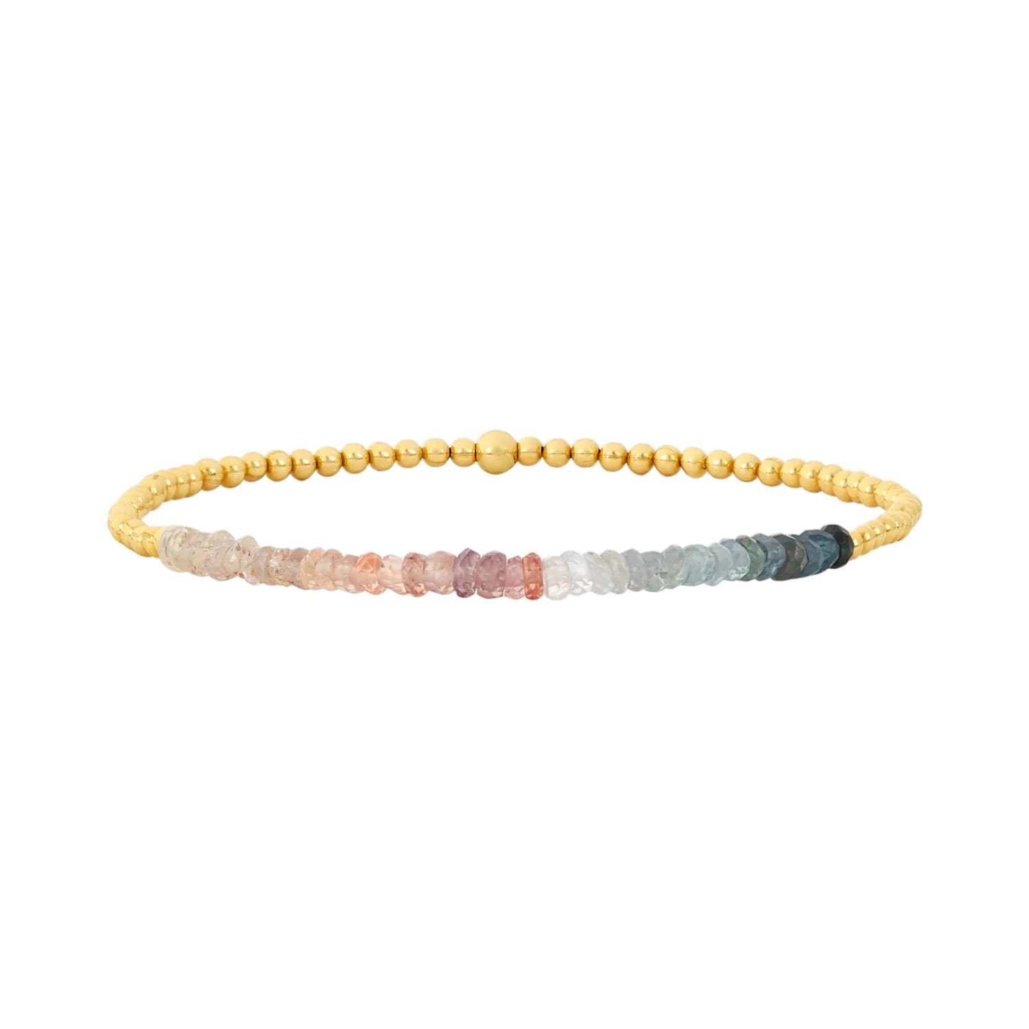 Karen Lazar 2MM Signature Bracelet with Seabreeze Ombré