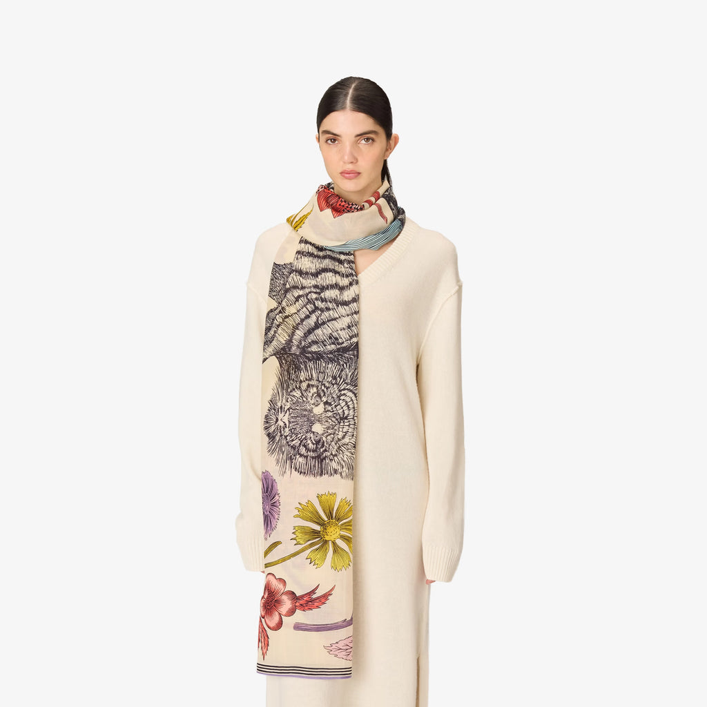 Inoui Editions Scarf Gustav in Multicolor