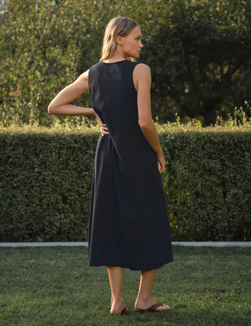 Frank & Eileen Dylan Maxi Dress in British Royal Navy