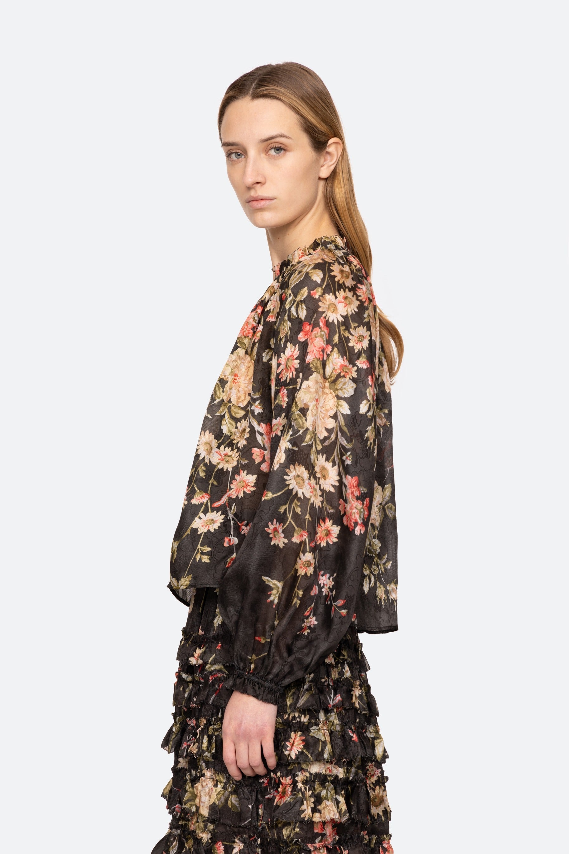 Sea New York Jolie Print Long Sleeve Top