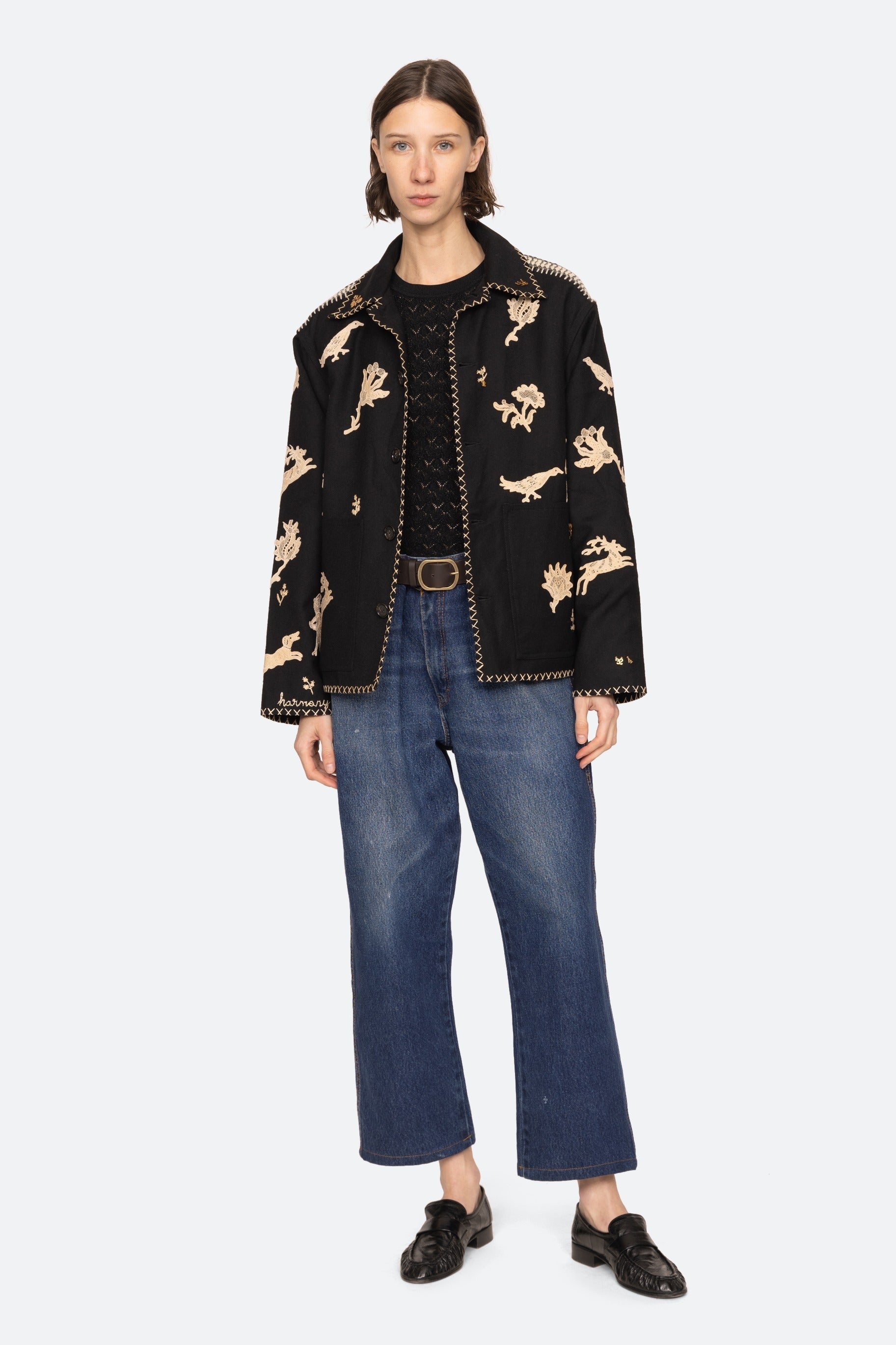 Sea New York Mika Applique Jacket