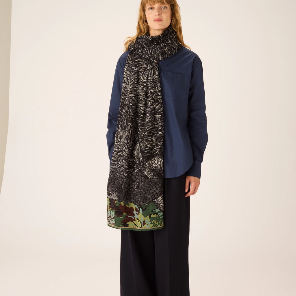 Inoui Editions Walter Scarf in Khaki