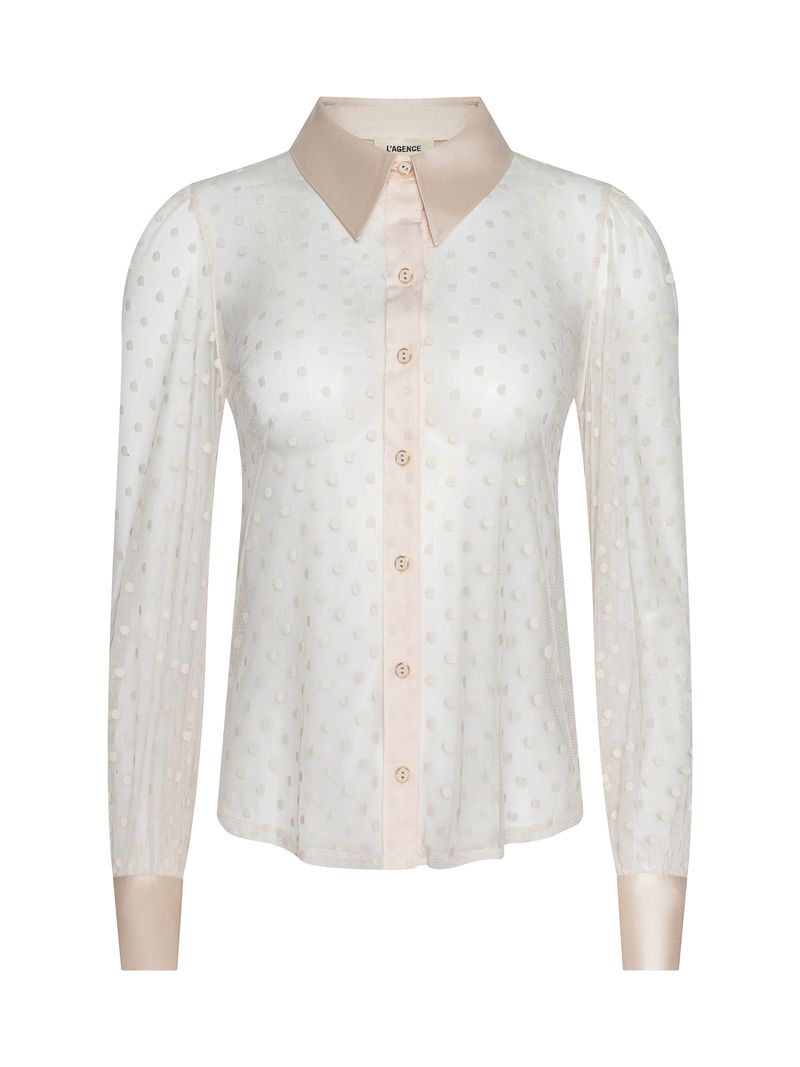 L'AGENCE Sophie Long-Sleeved Blouse
