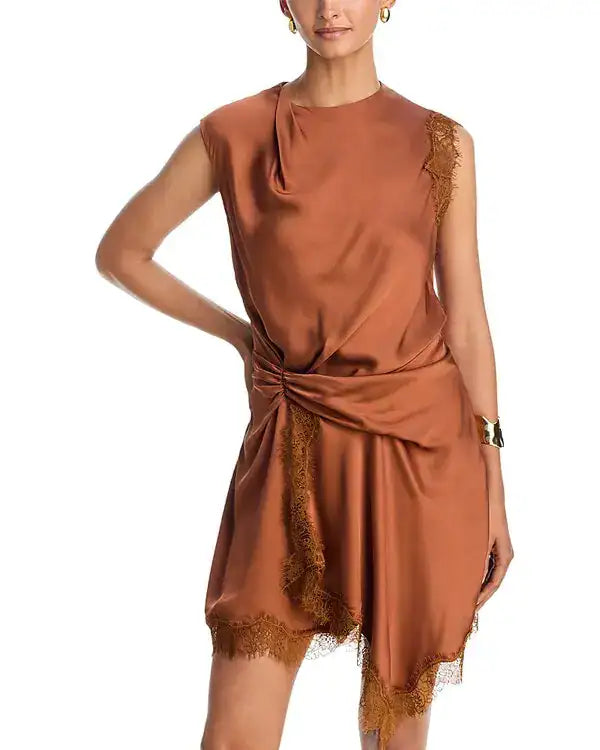 A.L.C. Dion Dress in Light Chestnut