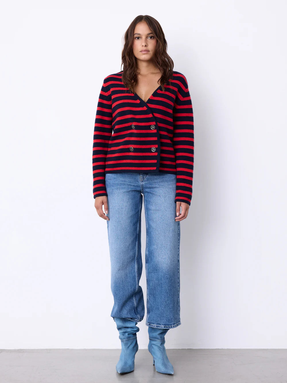 NOTSHY Molly Stripe Cardigan
