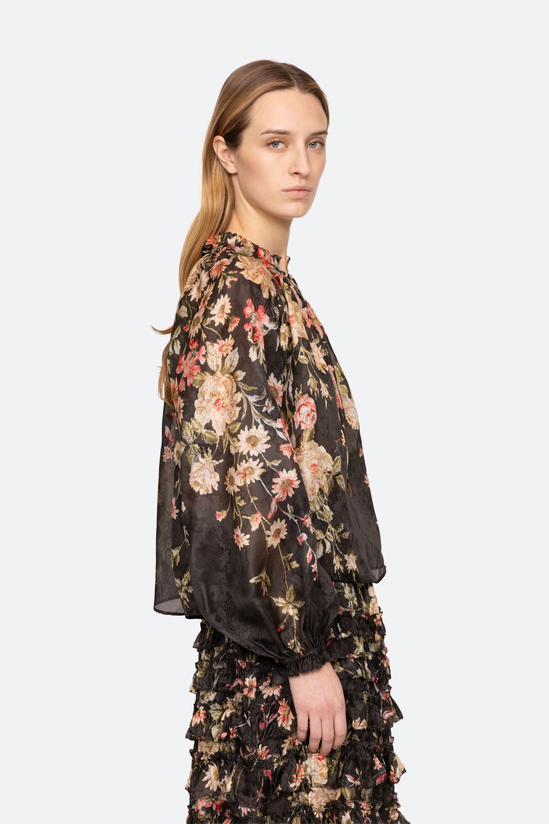Sea New York Jolie Print Long Sleeve Top