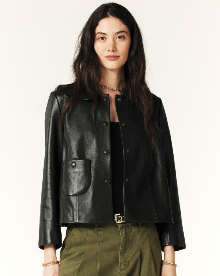 Ba&sh Mylos Jacket in Noir