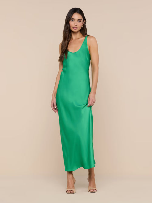 L’AGENCE Akiya Tank Dress in Island Green