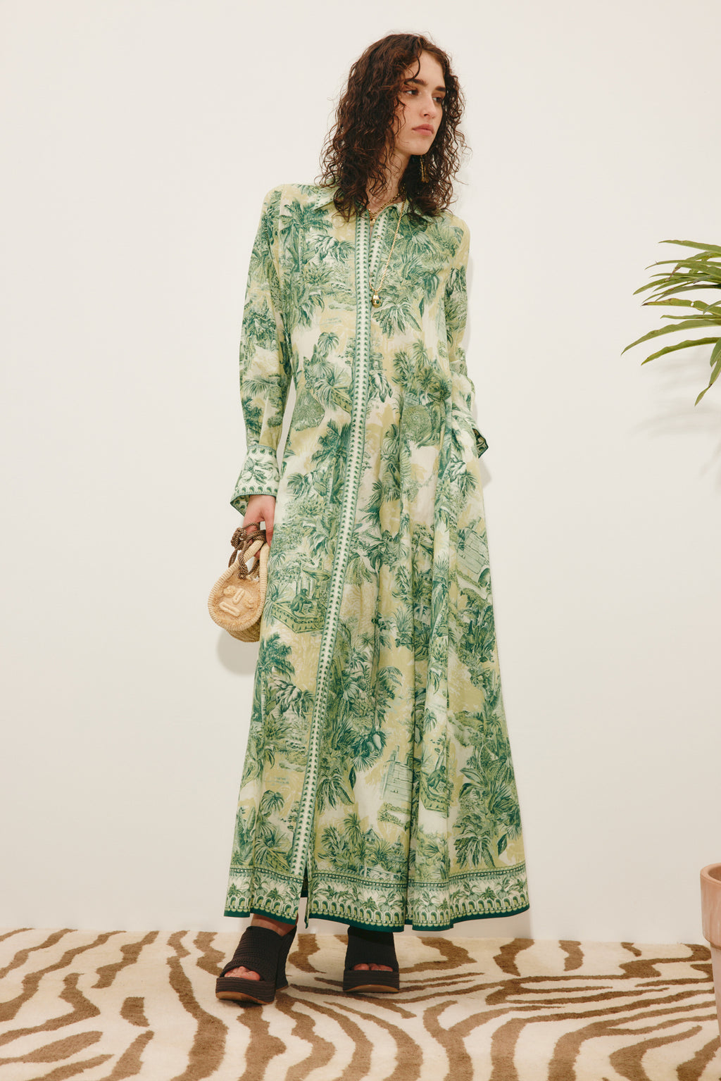 Alemais Sara Shirtdress