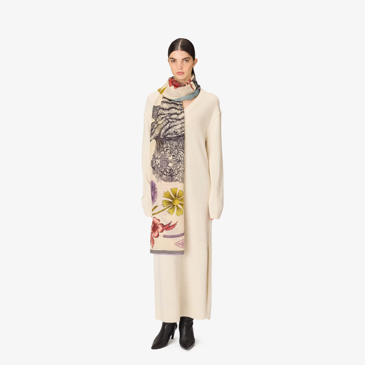 Inoui Editions Scarf Gustav in Multicolor