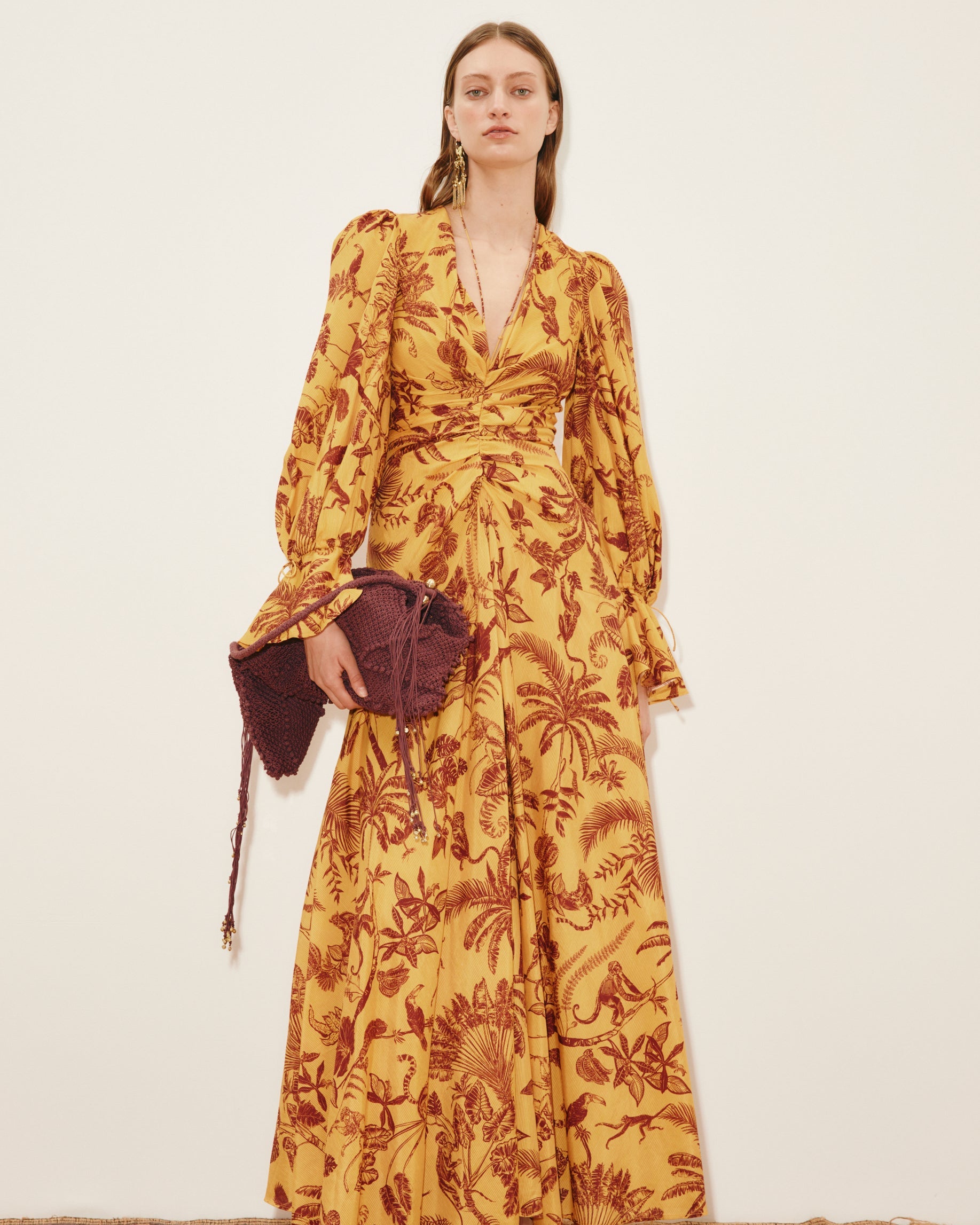 Alemais Banana Blossom Gown