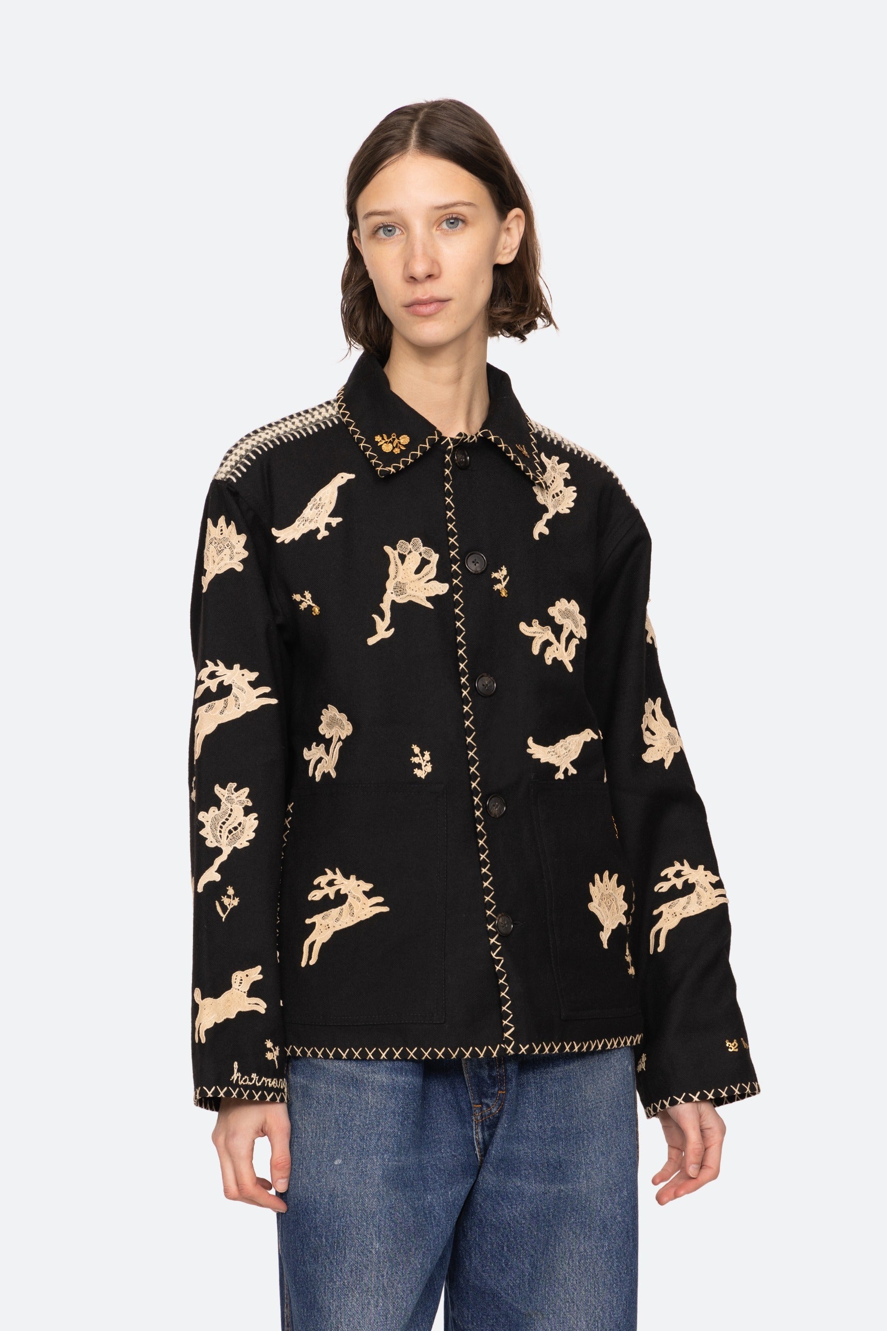Sea New York Mika Applique Jacket