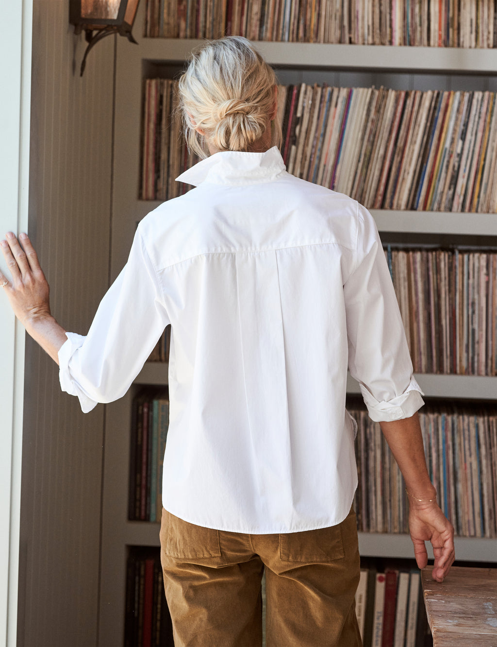 Frank & Eileen Silvio in Superluxe Poplin White