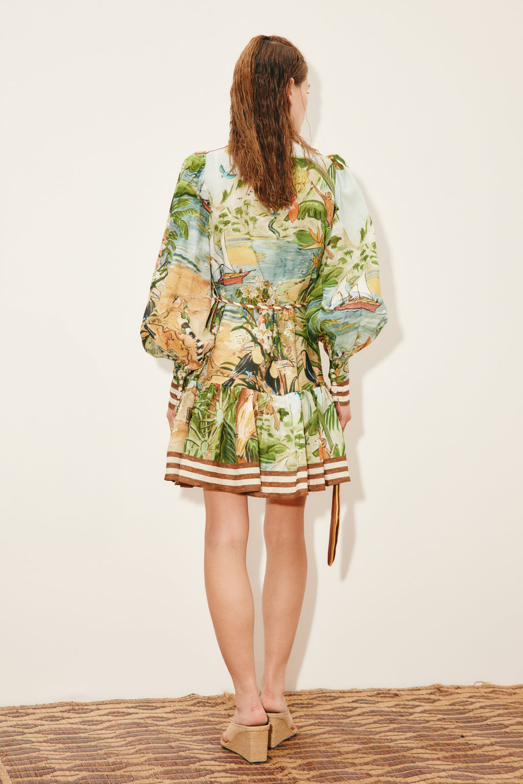 Alemais Toucan Tango Mini Dress