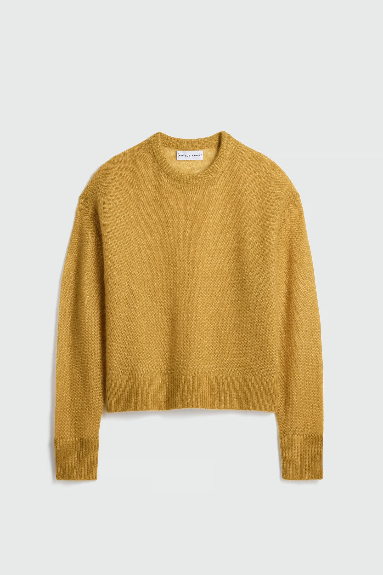 Apiece Apart Softest Tissue Weight Sweater in Amber
