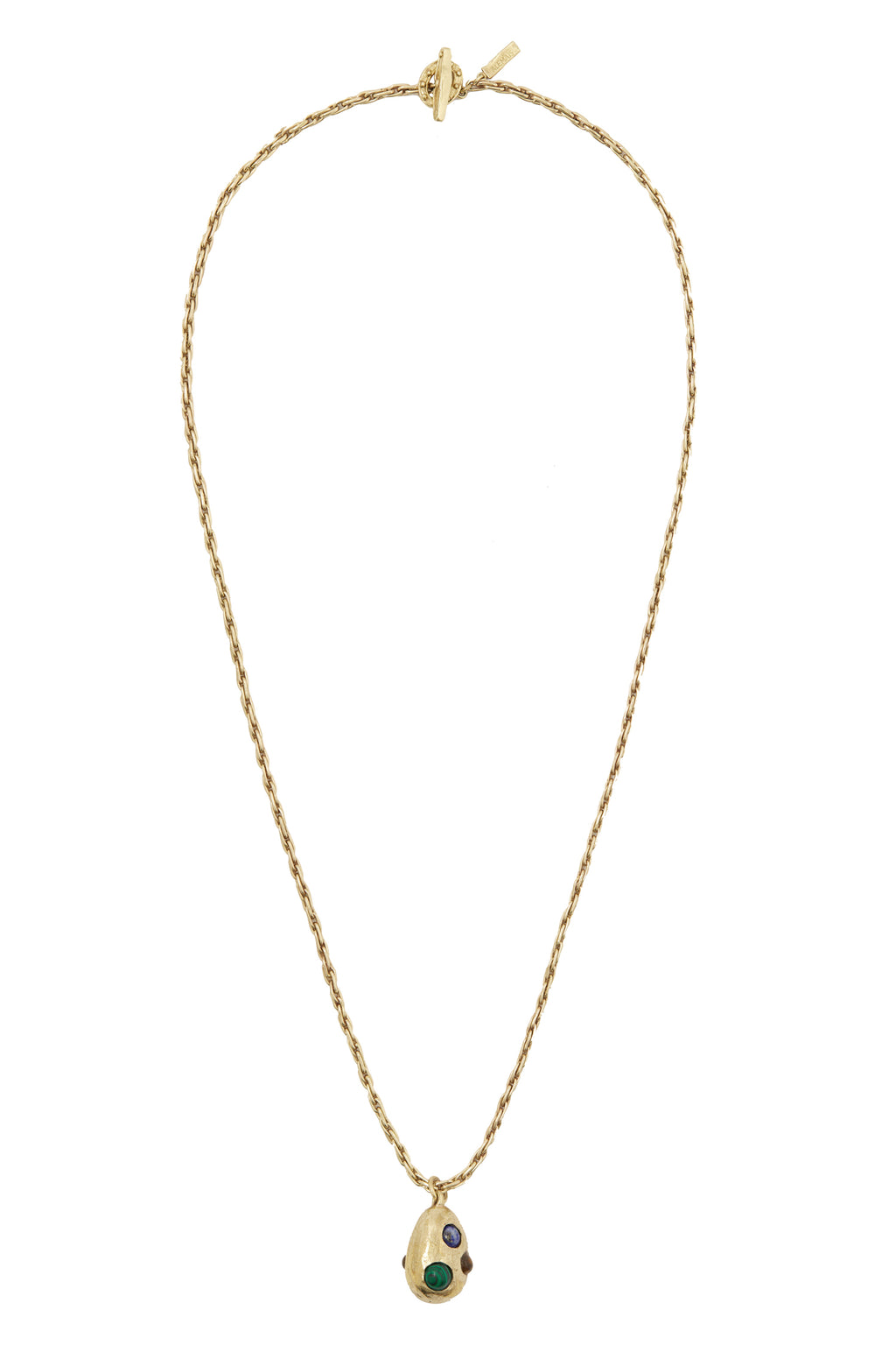 Alemais Jem Rainbow Stone Egg Pendant