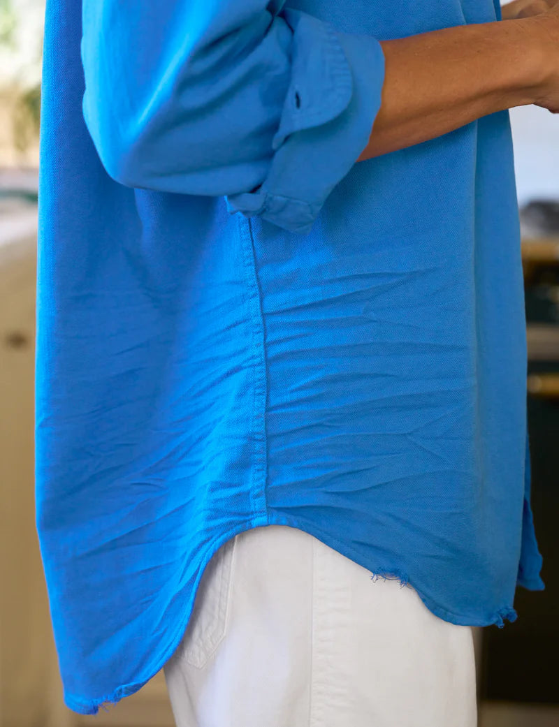 Frank & Eileen Barry Shirt in Lapis Denim