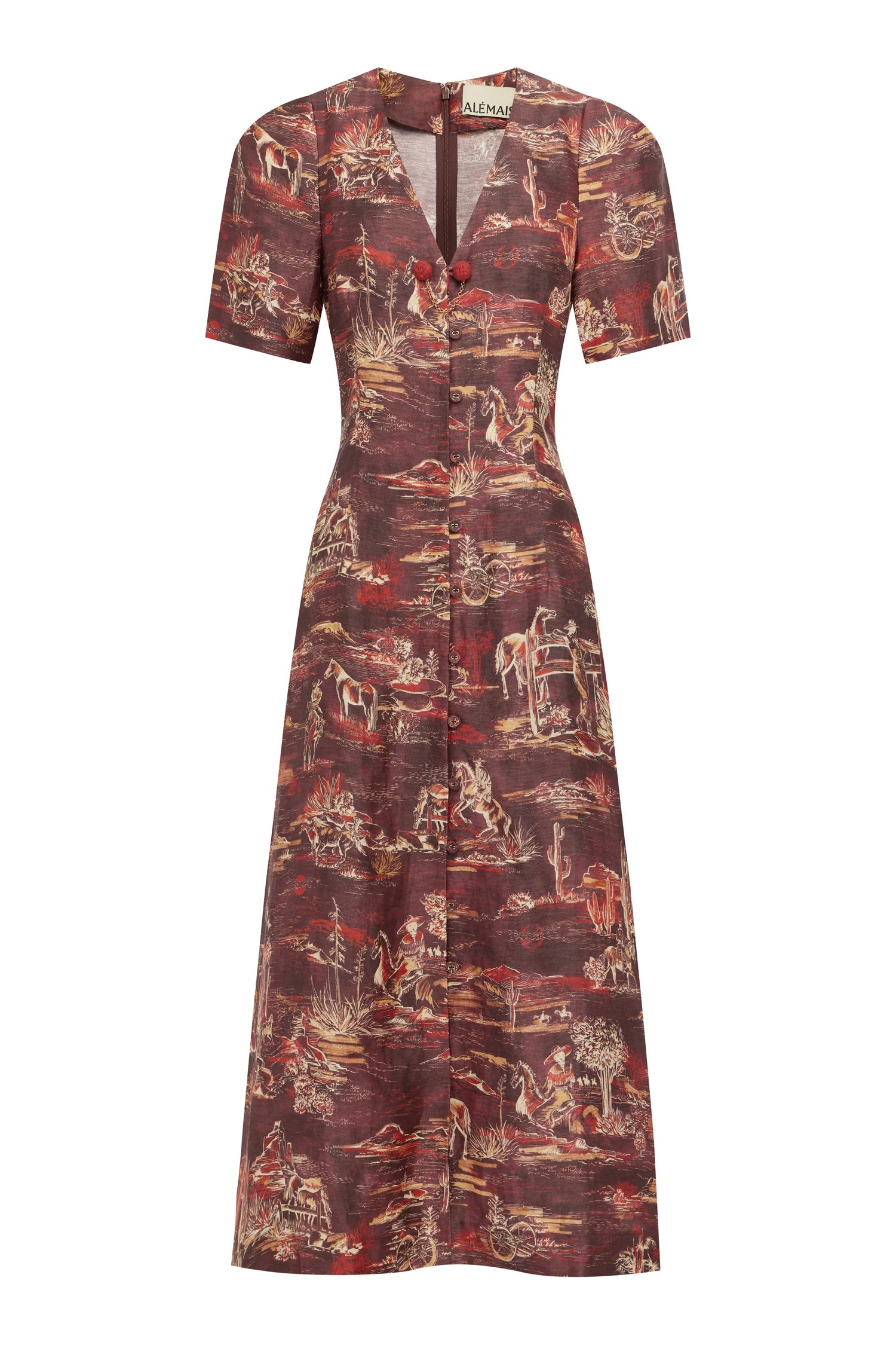 Alémais Ezra Midi Dress
