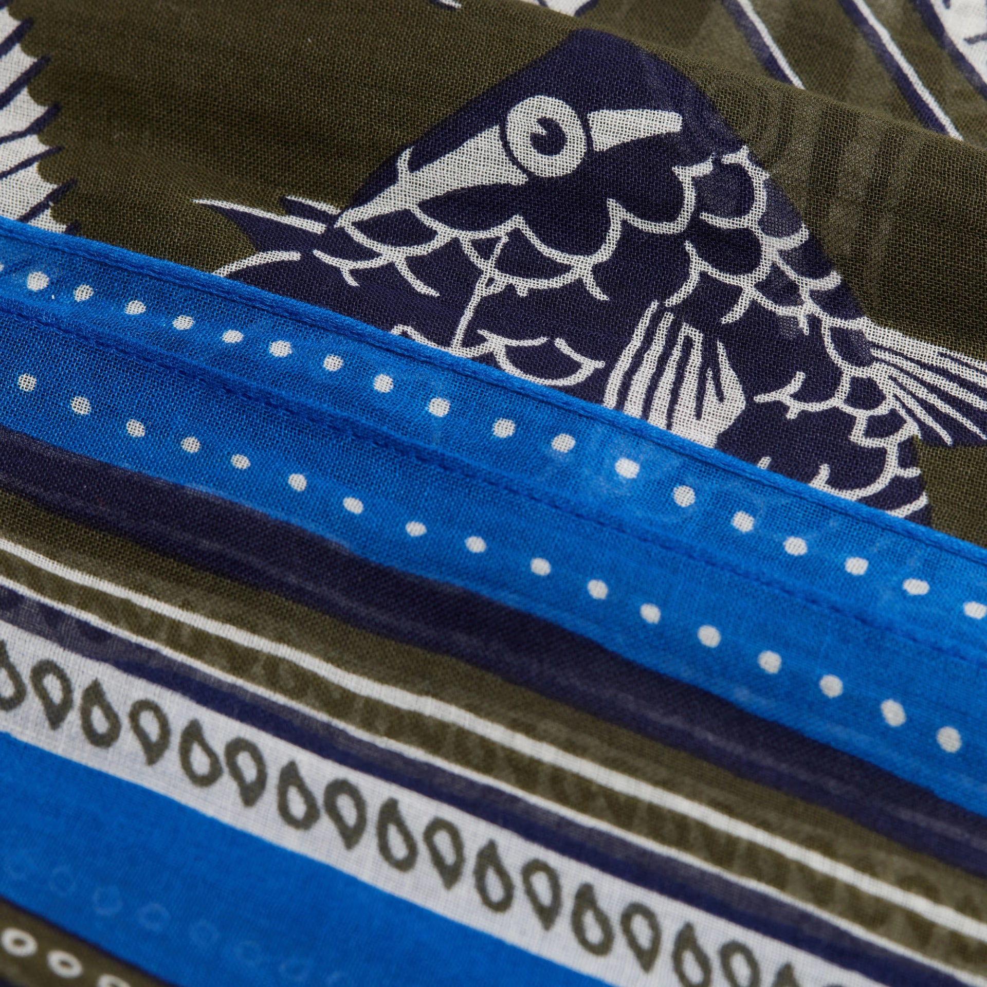 Inoui Editions Scarf Neptune in Khaki