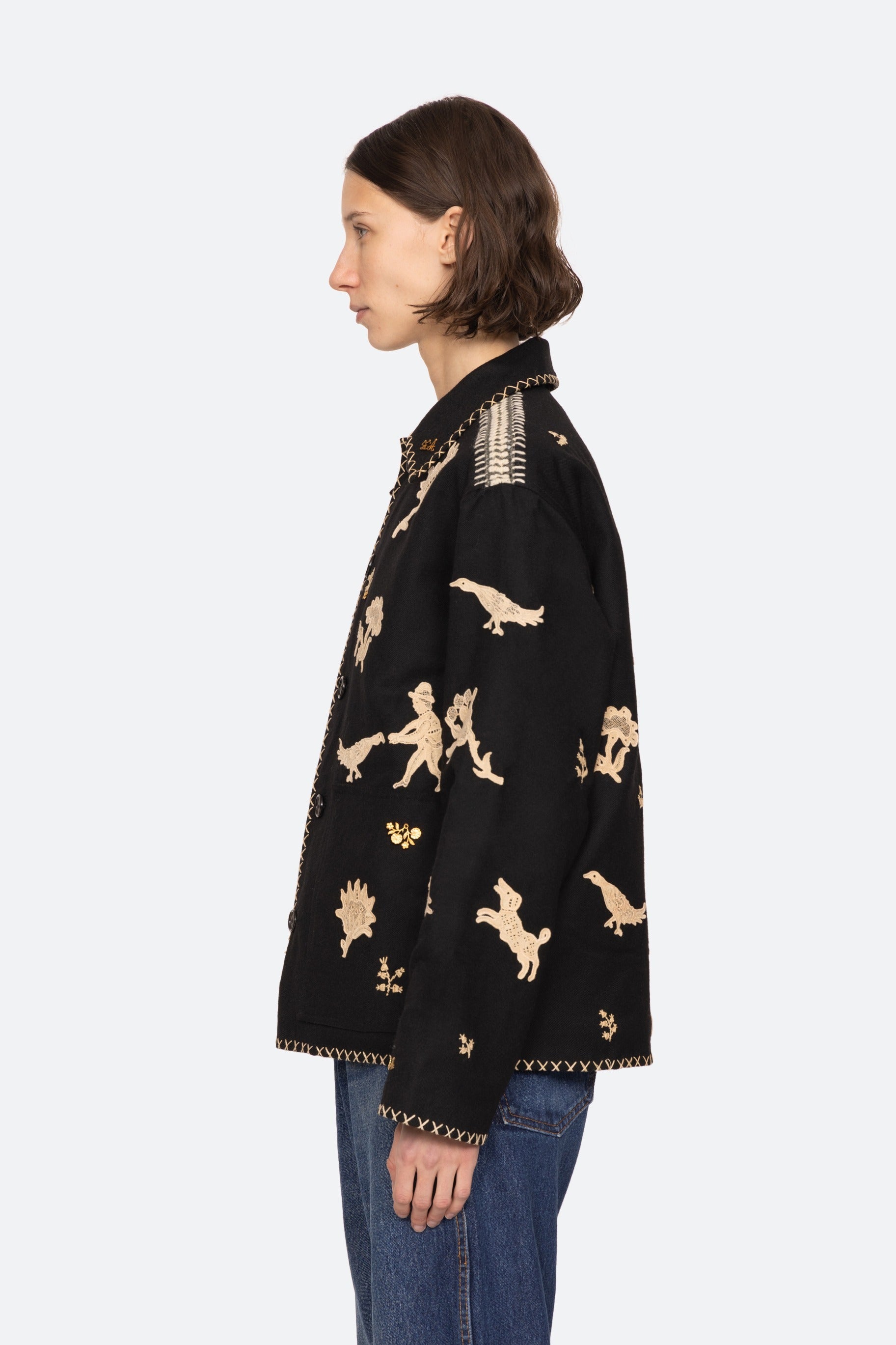 Sea New York Mika Applique Jacket