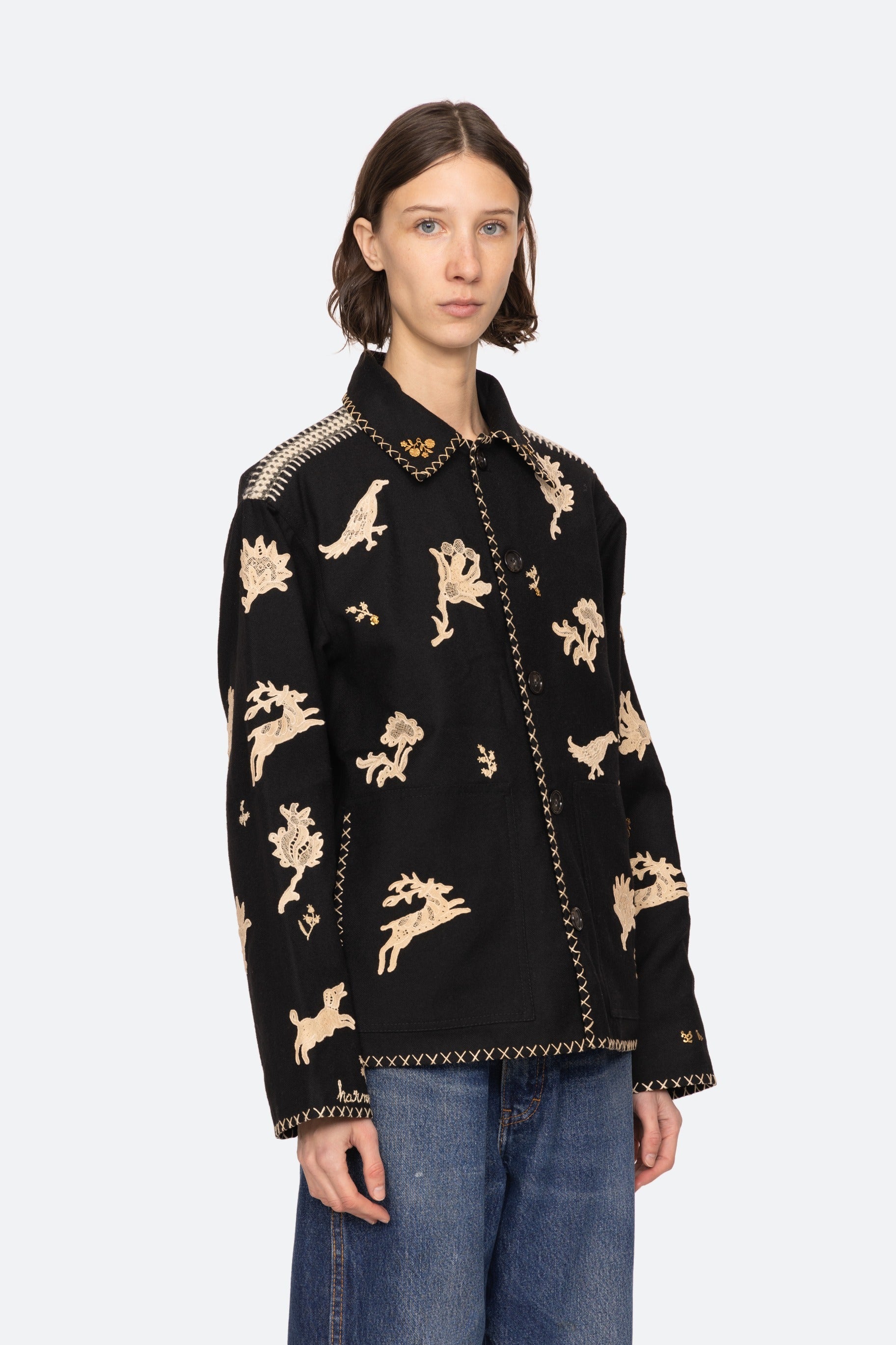 Sea New York Mika Applique Jacket