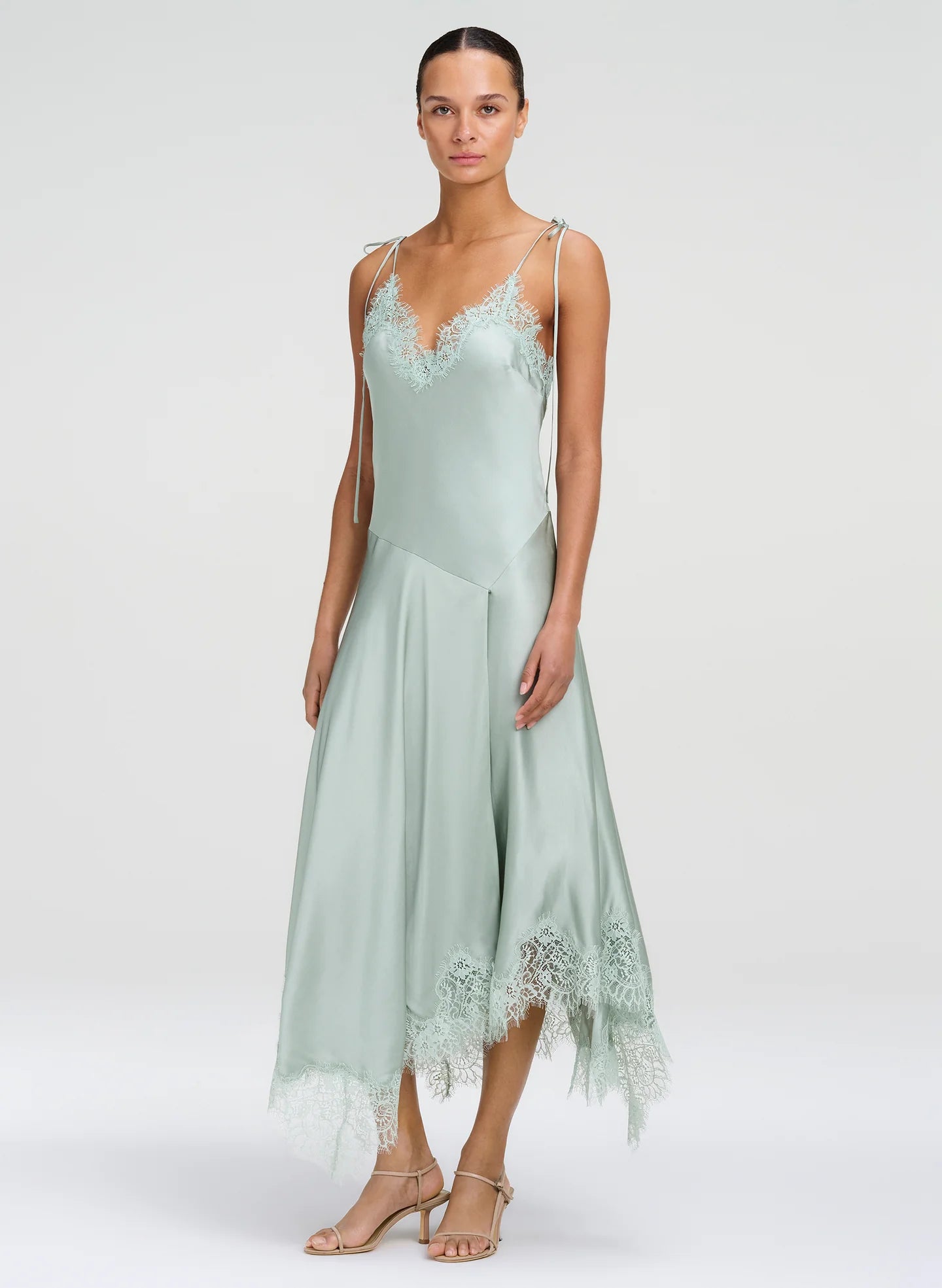 A.L.C. Aleena Dress in Pale Jade