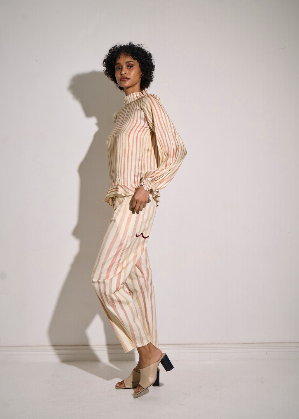 Asha Eleven Pipa Trousers Pink City