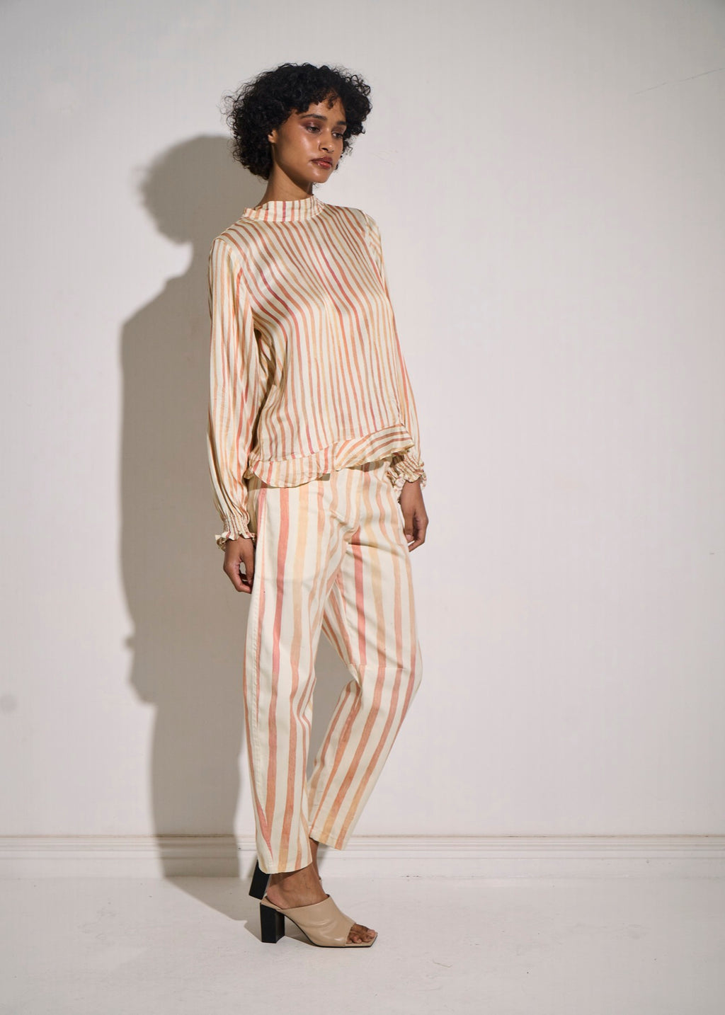 Asha Eleven Pipa Trousers Pink City