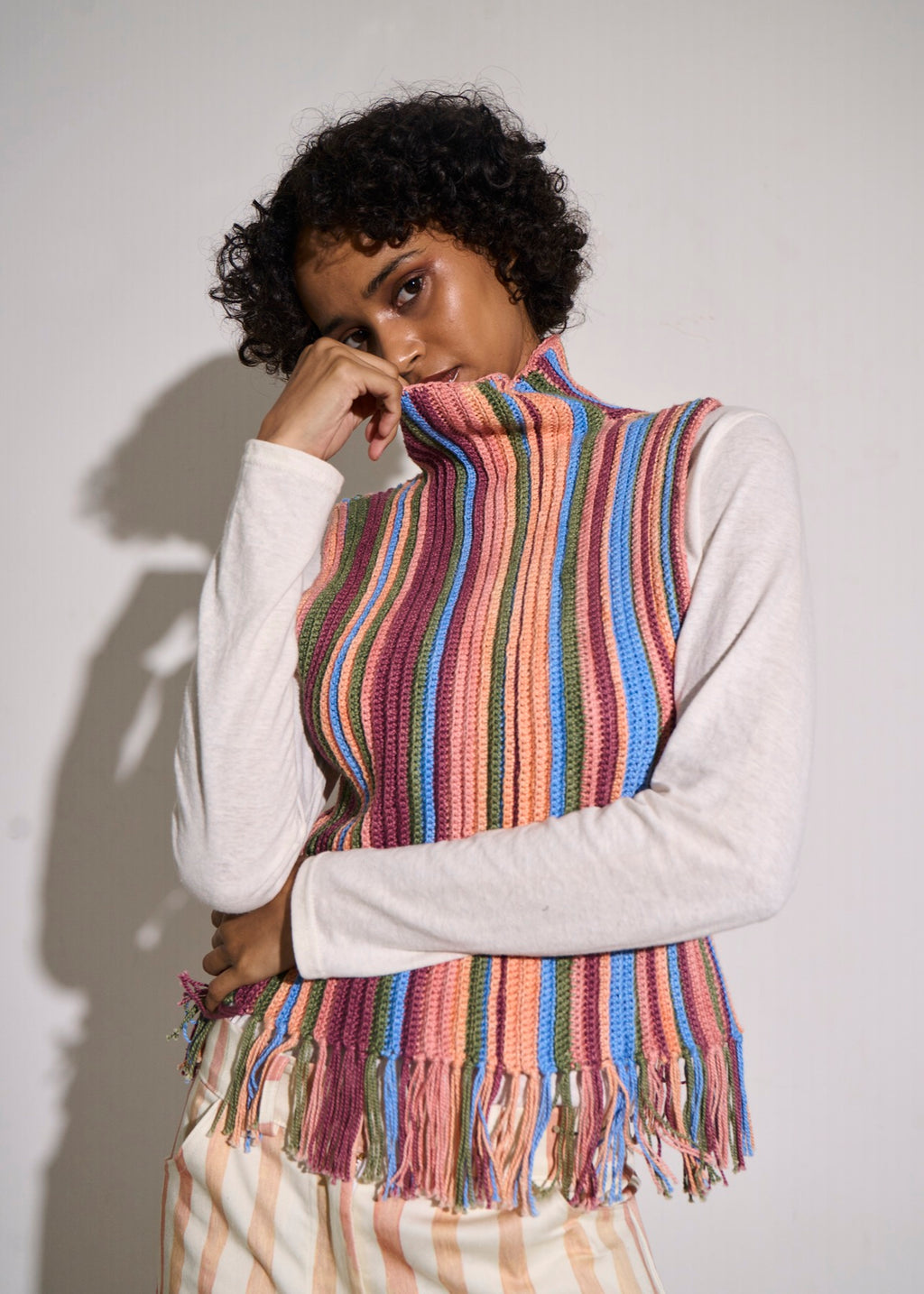 Asha Eleven Eila Gilet Crochet