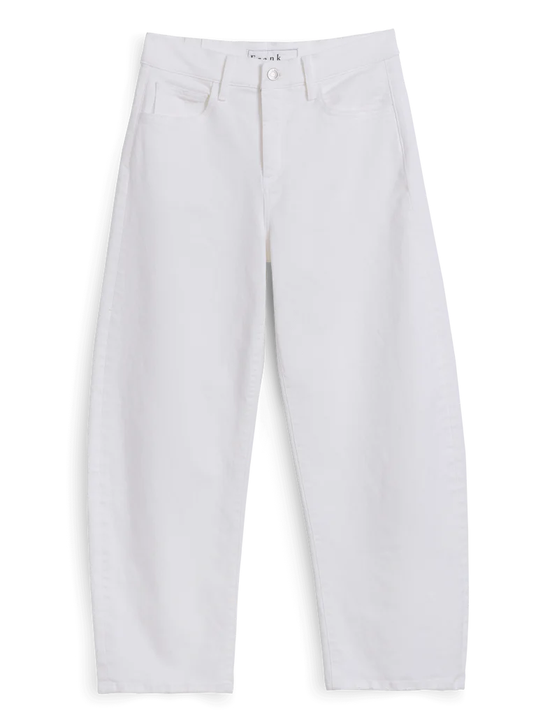 Frank & Eileen Brennan Barrel Jean in White Denim