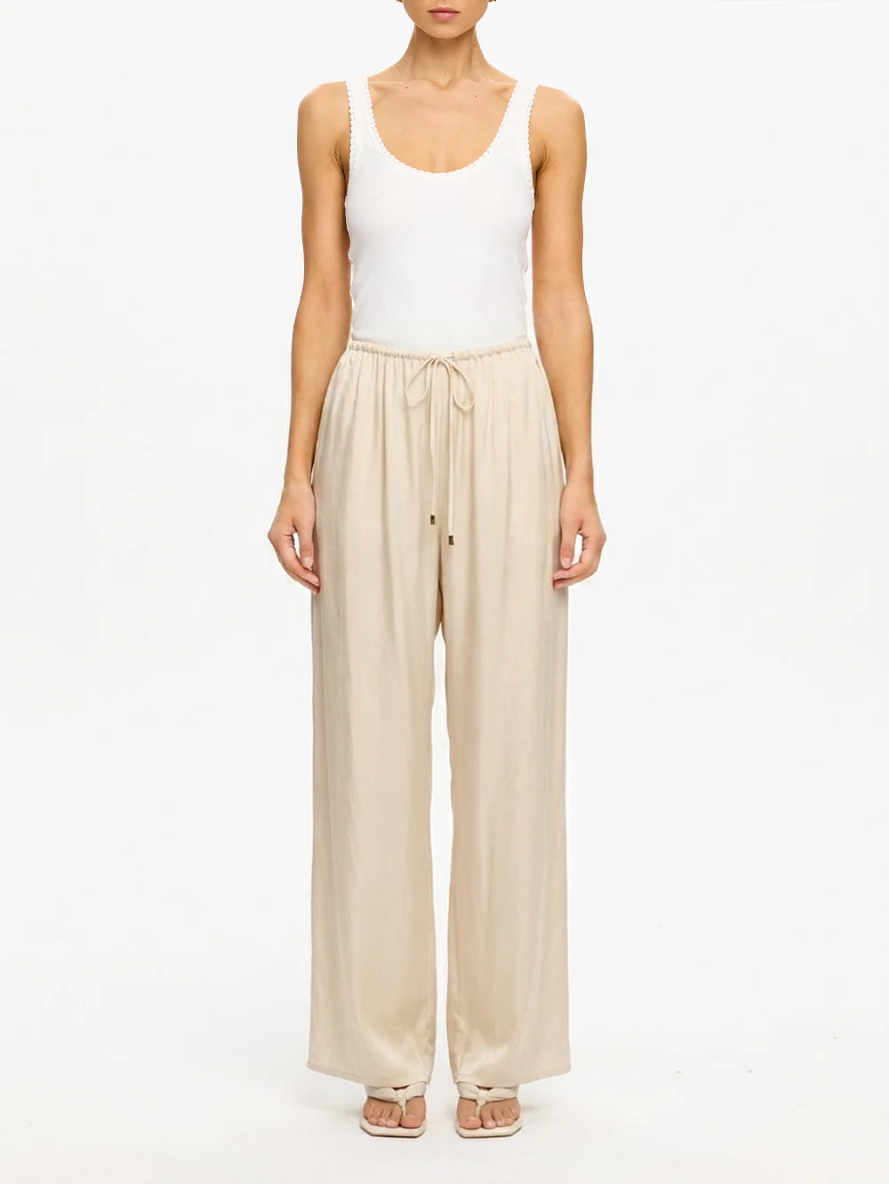 Kivari Blythe Pant in Champagne