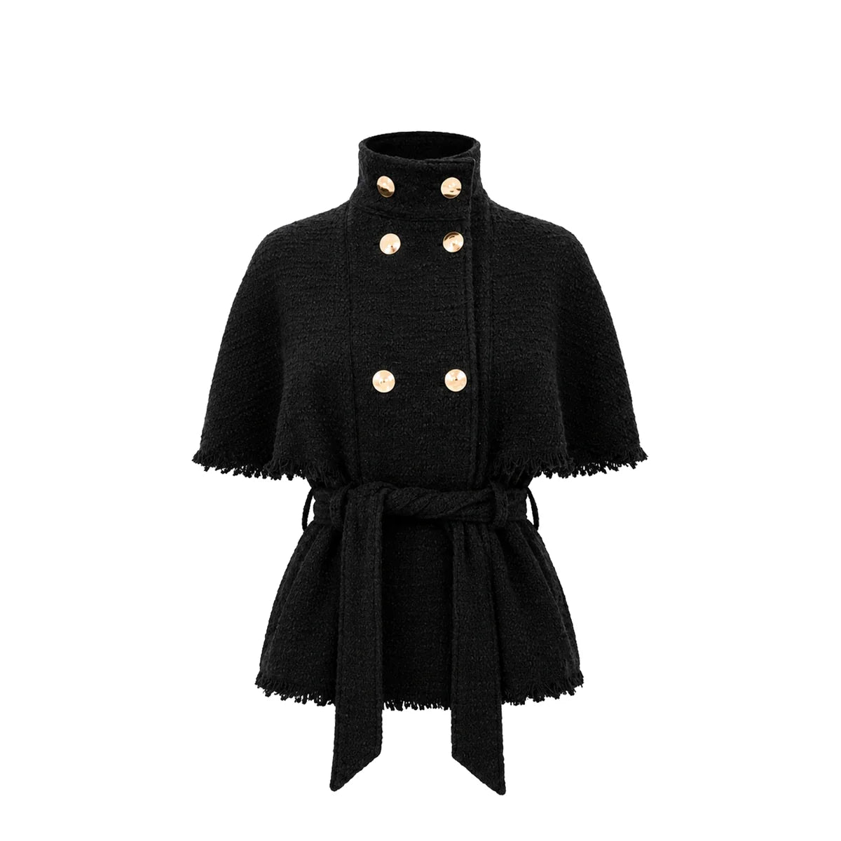 Carolina K Brio Cape in Black