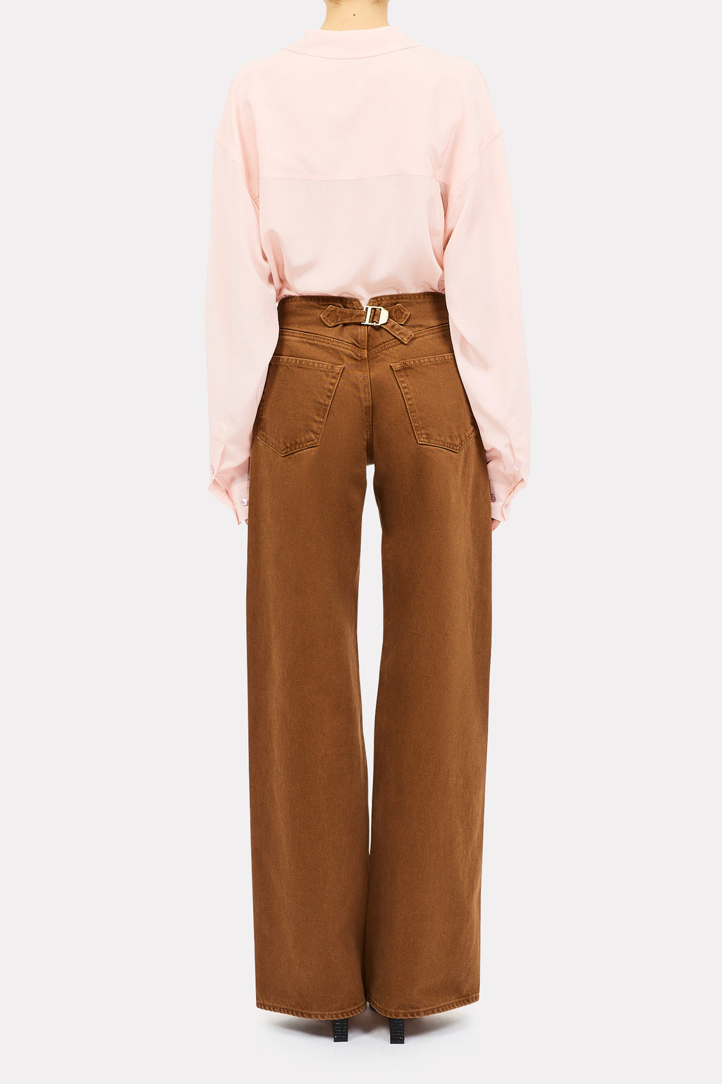 Ulla Johnson The Jasmine Low Rise Jean in Umber