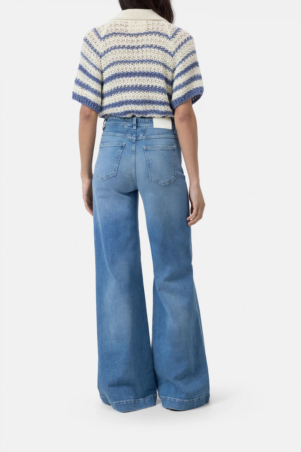 Closed Glow Up Pants in Mid Blue