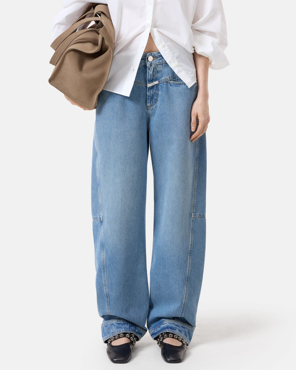 Closed Lira-X Pants in Mid Blue