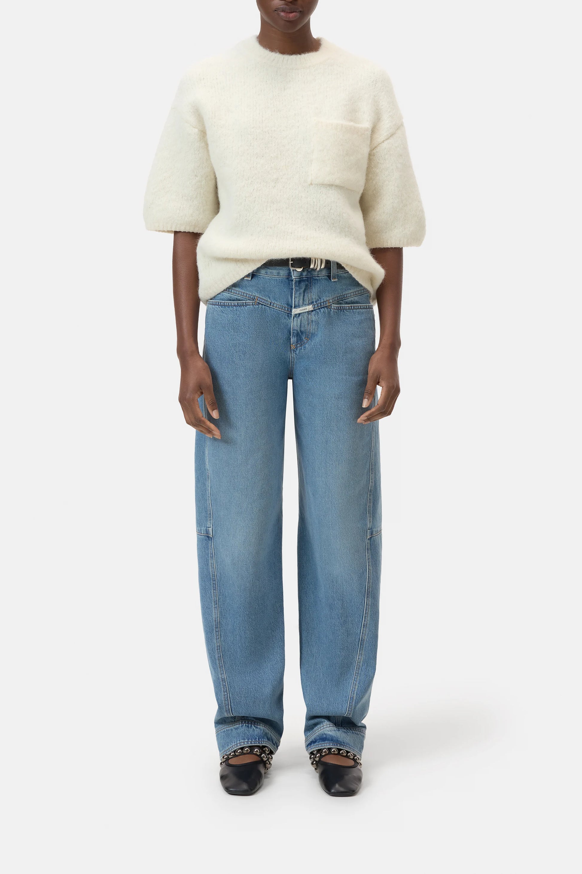 Closed Lira-X Pants in Mid Blue