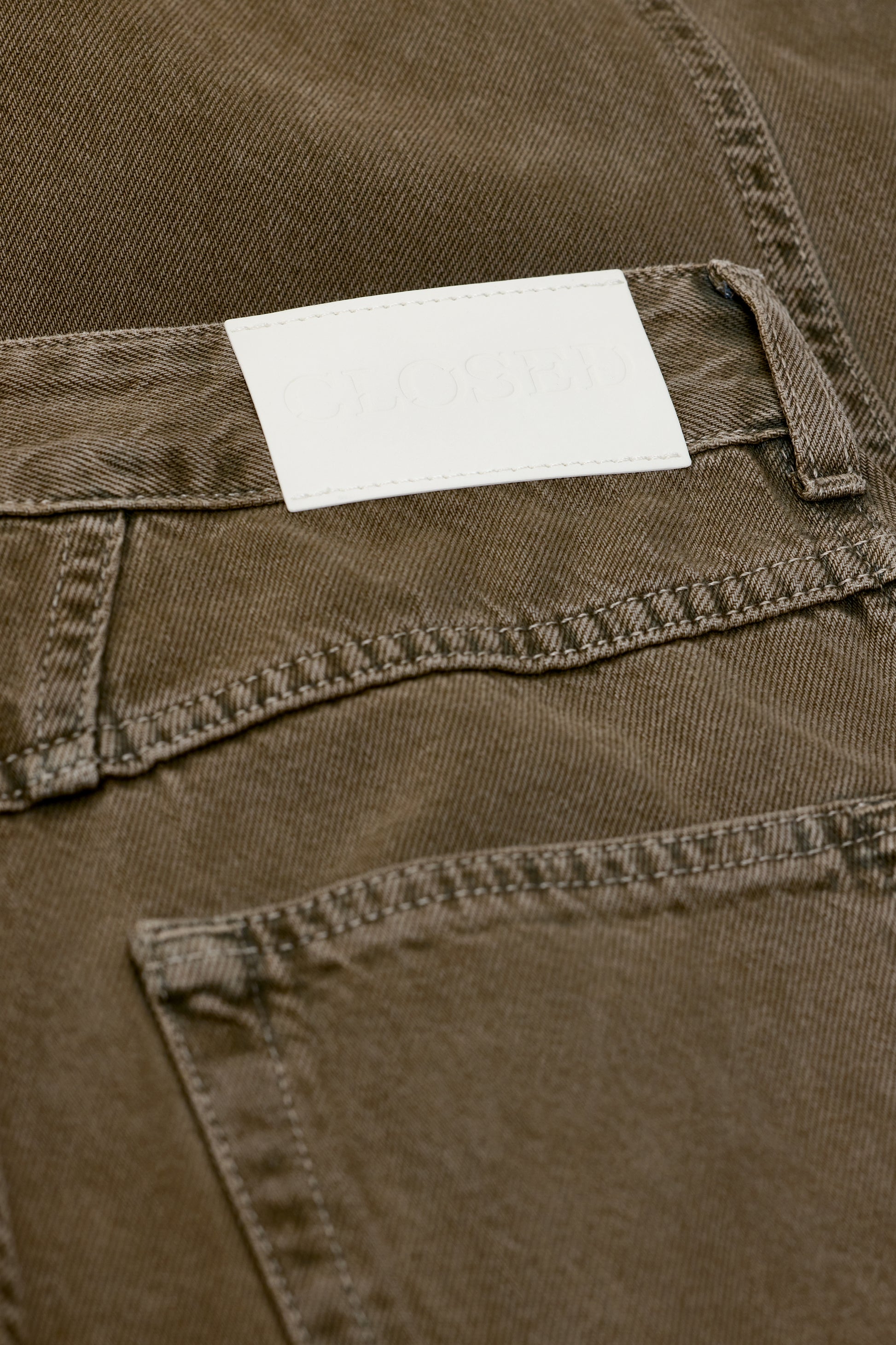 Closed Tori-X Barrel Pant in Toffee Brown