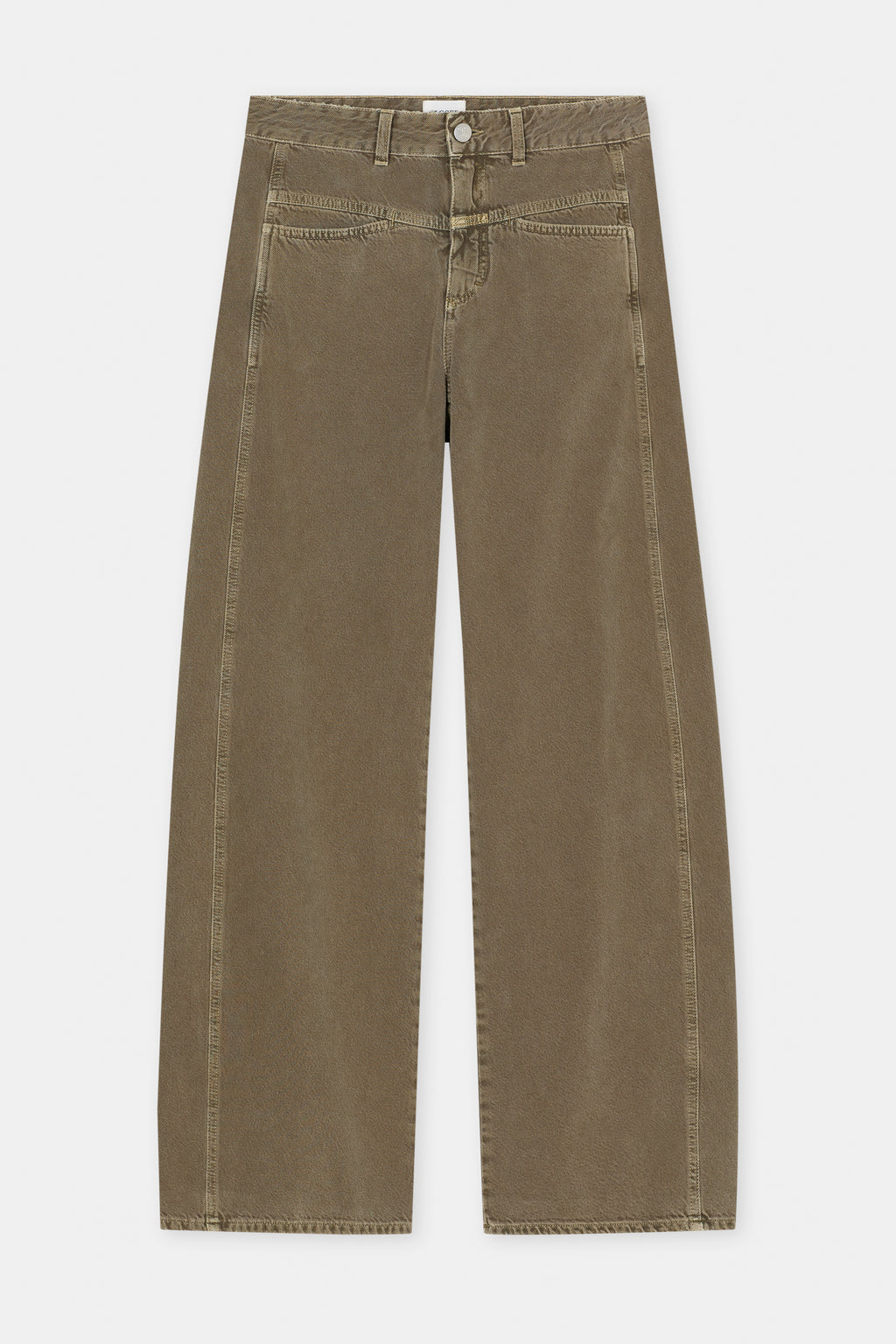Closed Tori-X Barrel Pant in Toffee Brown