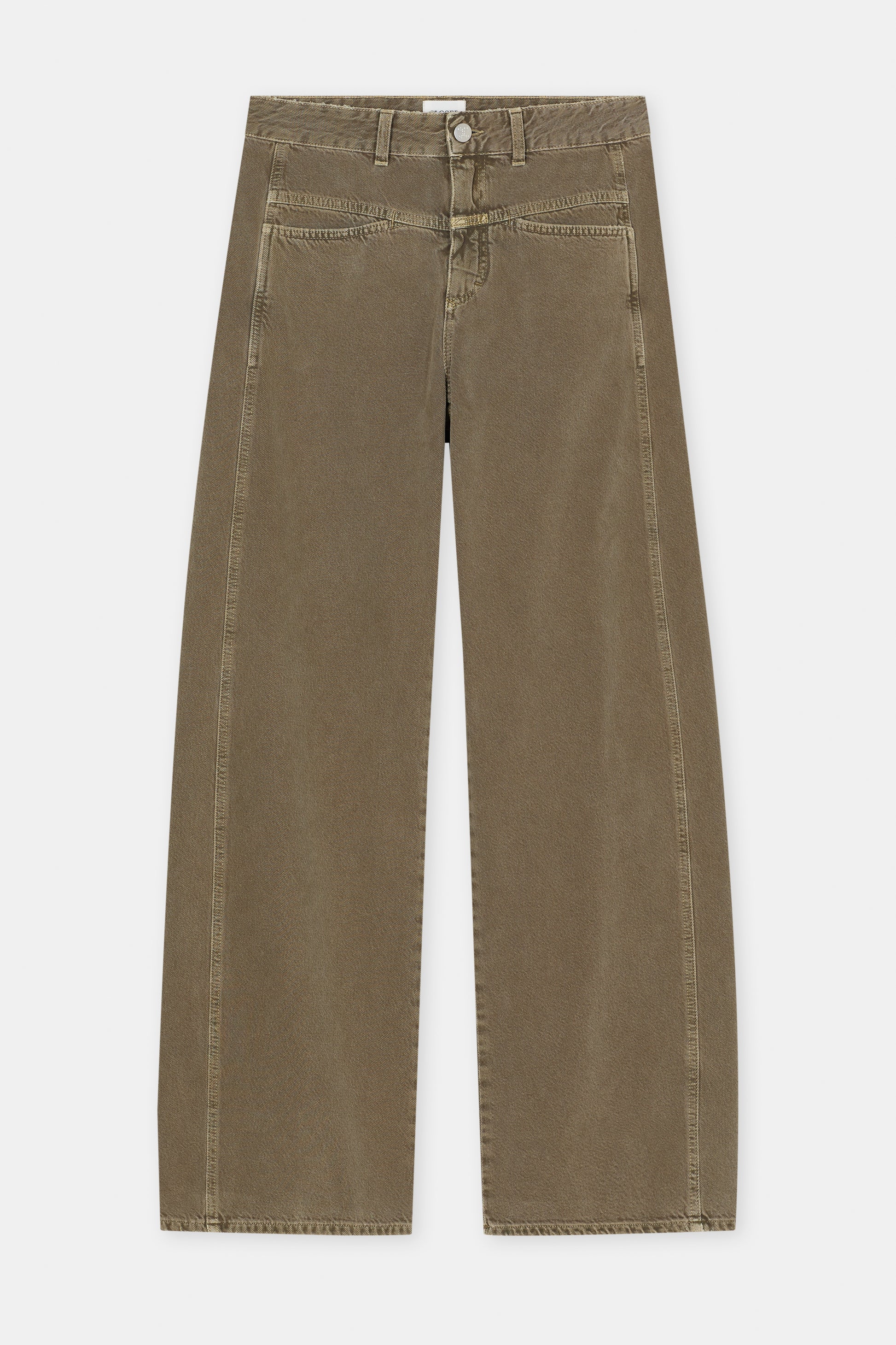 Closed Tori-X Barrel Pant in Toffee Brown