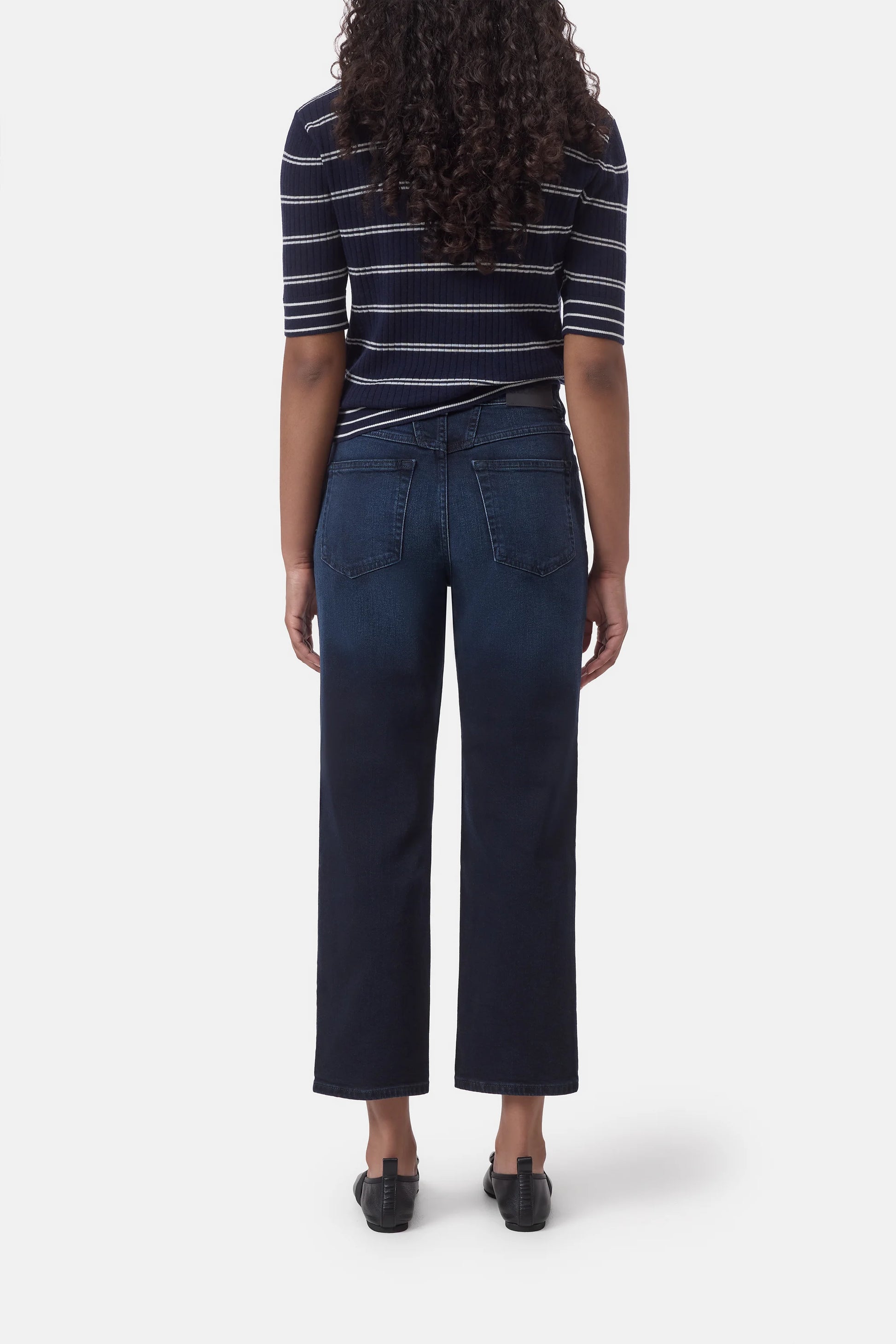 Closed Milo Pant in Blue/Black