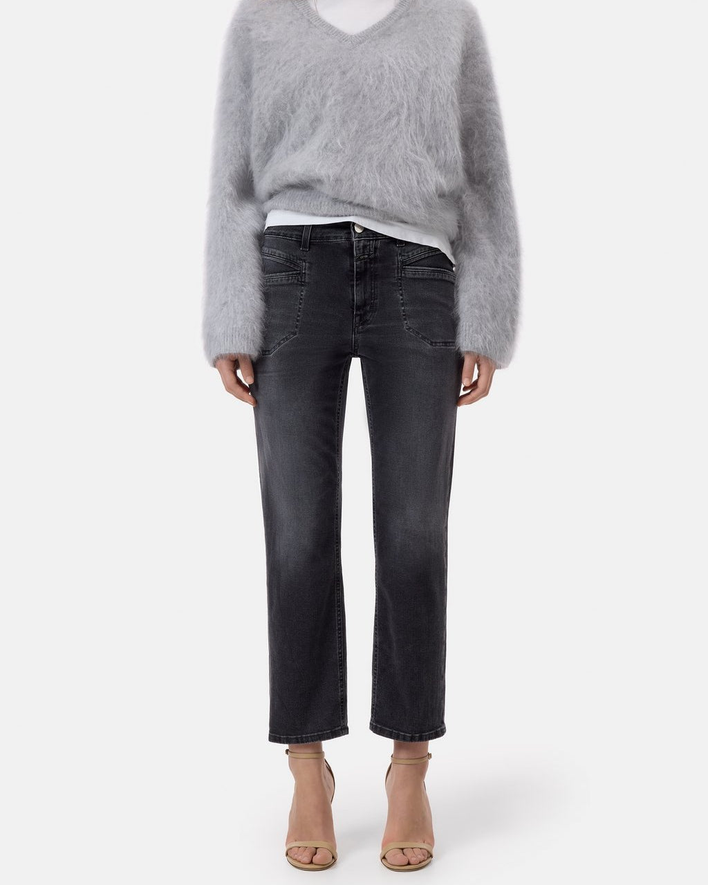 Closed Mira-X Pants in Mid Grey