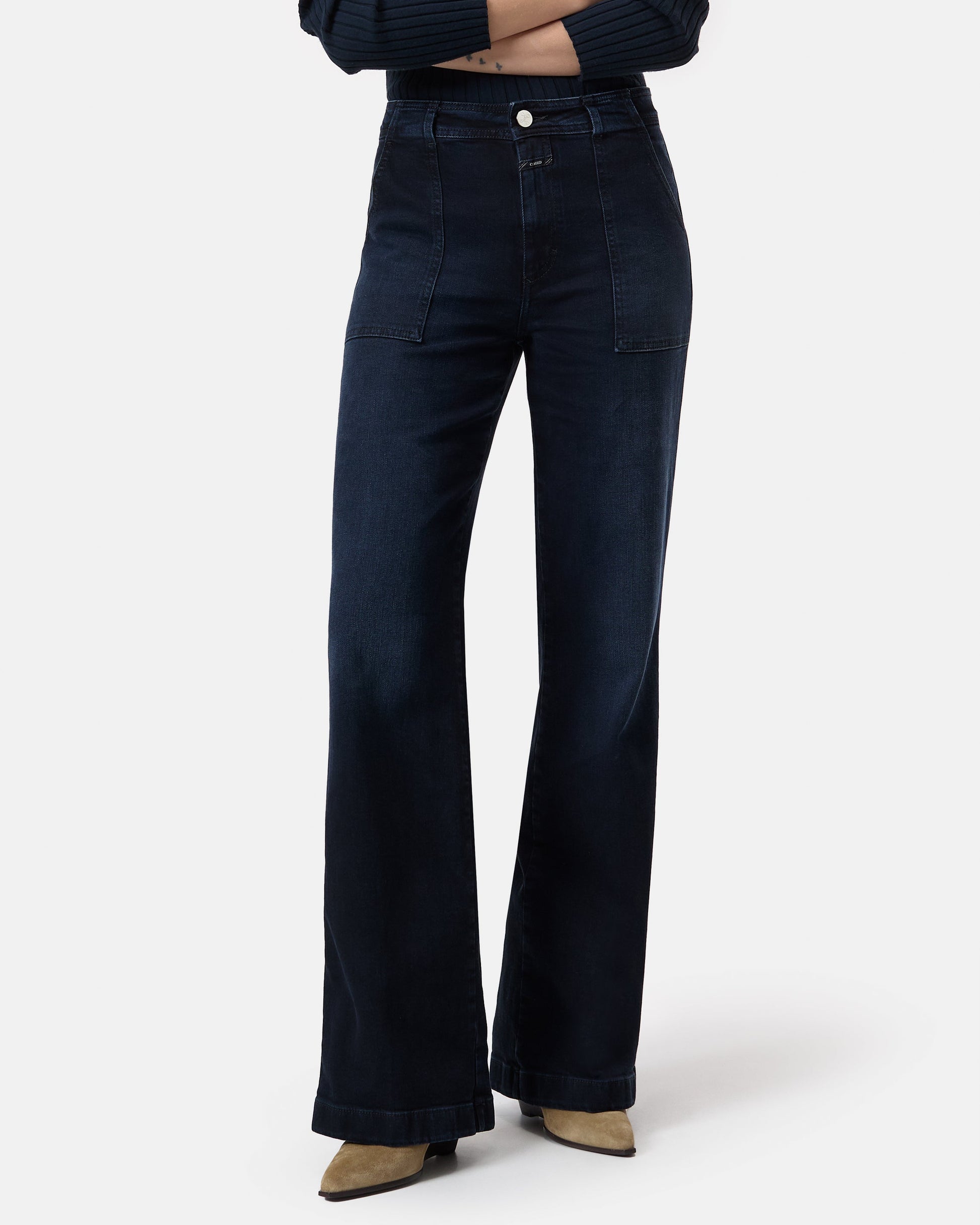 Closed Aria Pants in Blue/Black