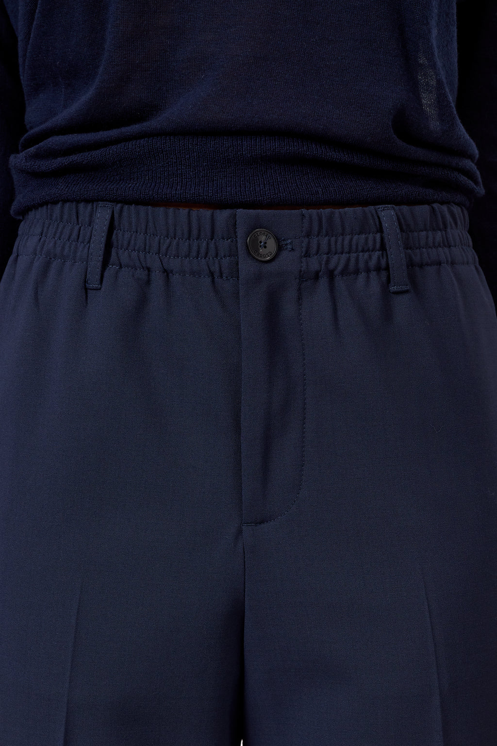 Closed Souki Pant in Dark Night