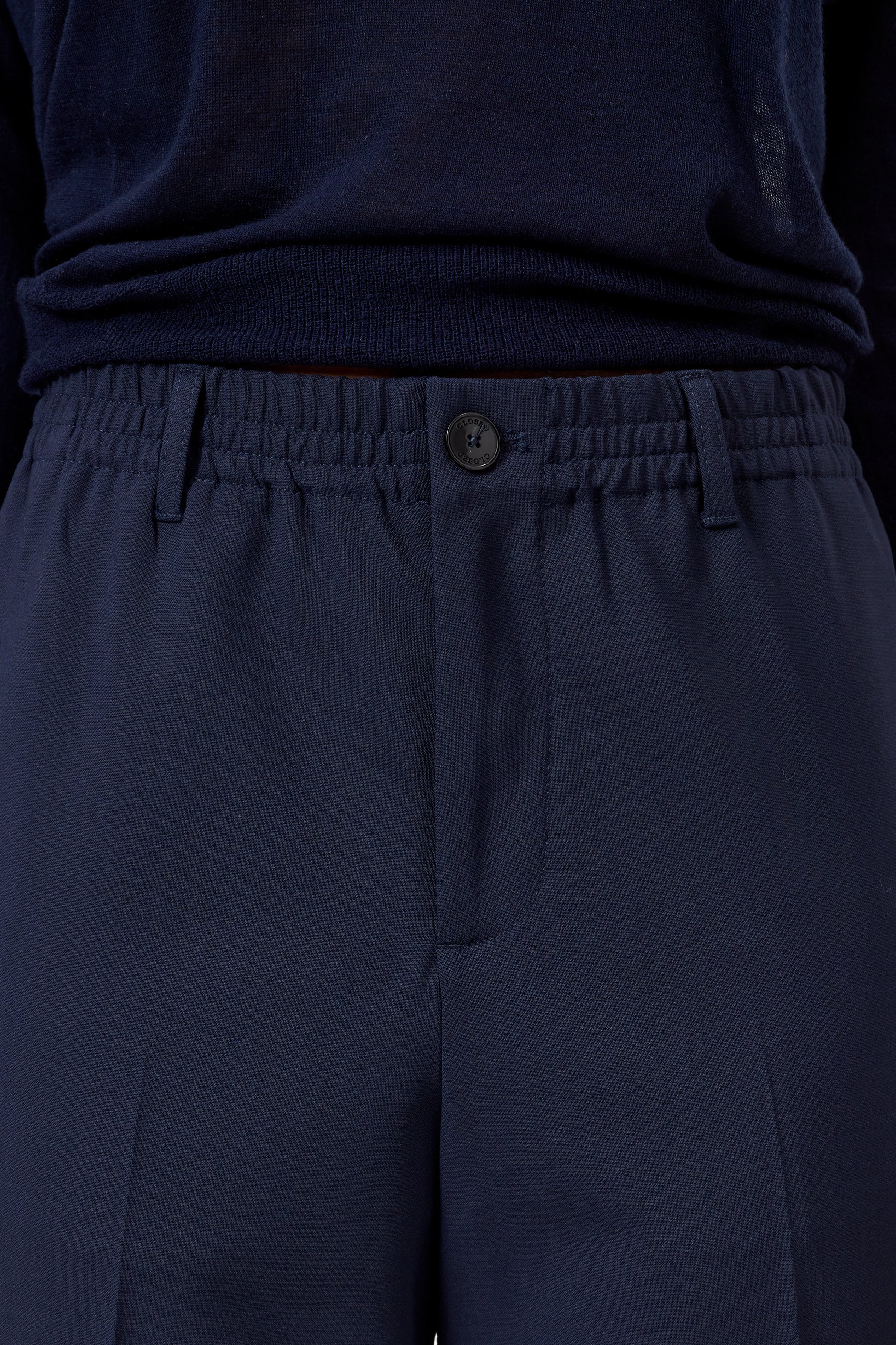 Closed Souki Pant in Dark Night